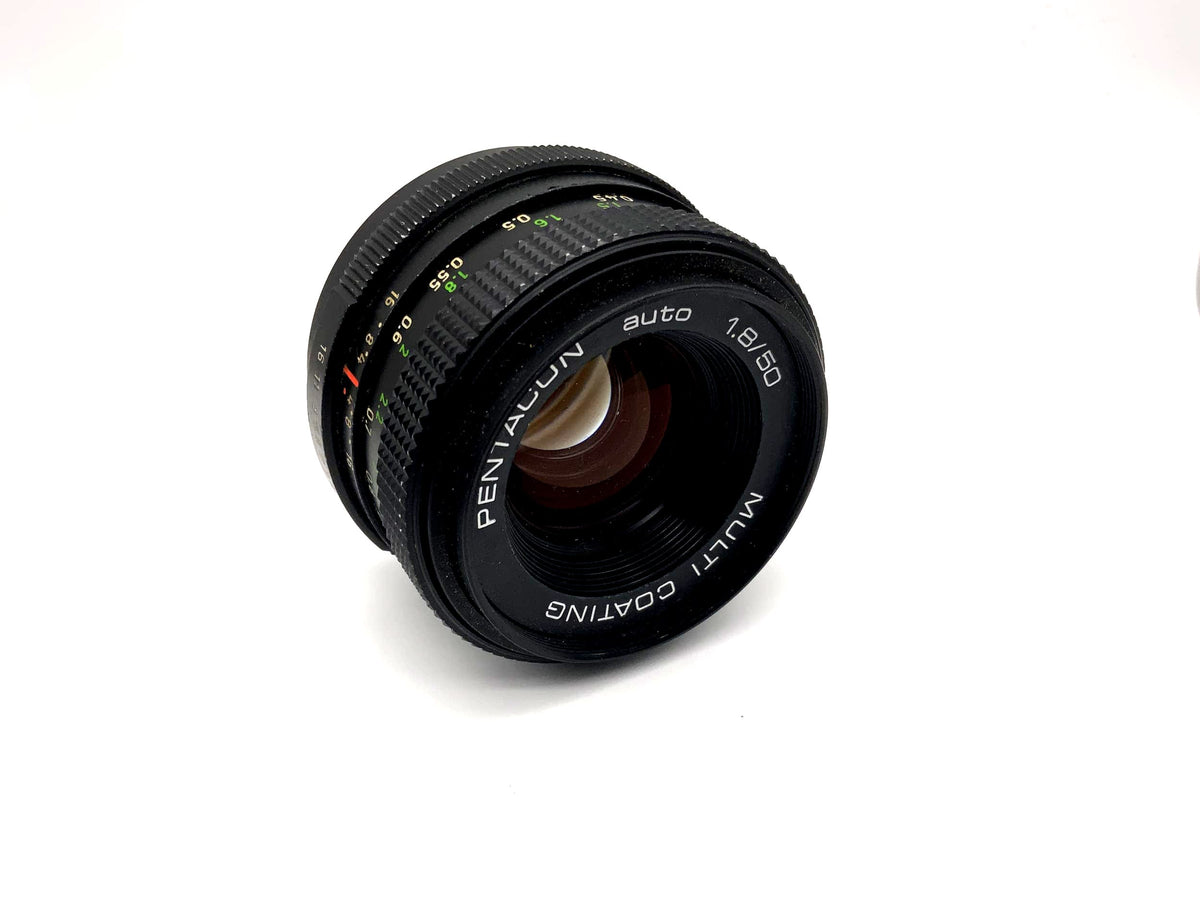 Pentacon 50mm 1:1.8 Objektiv MC aka Meyer Optik Görlitz Oreston Lens (M42)