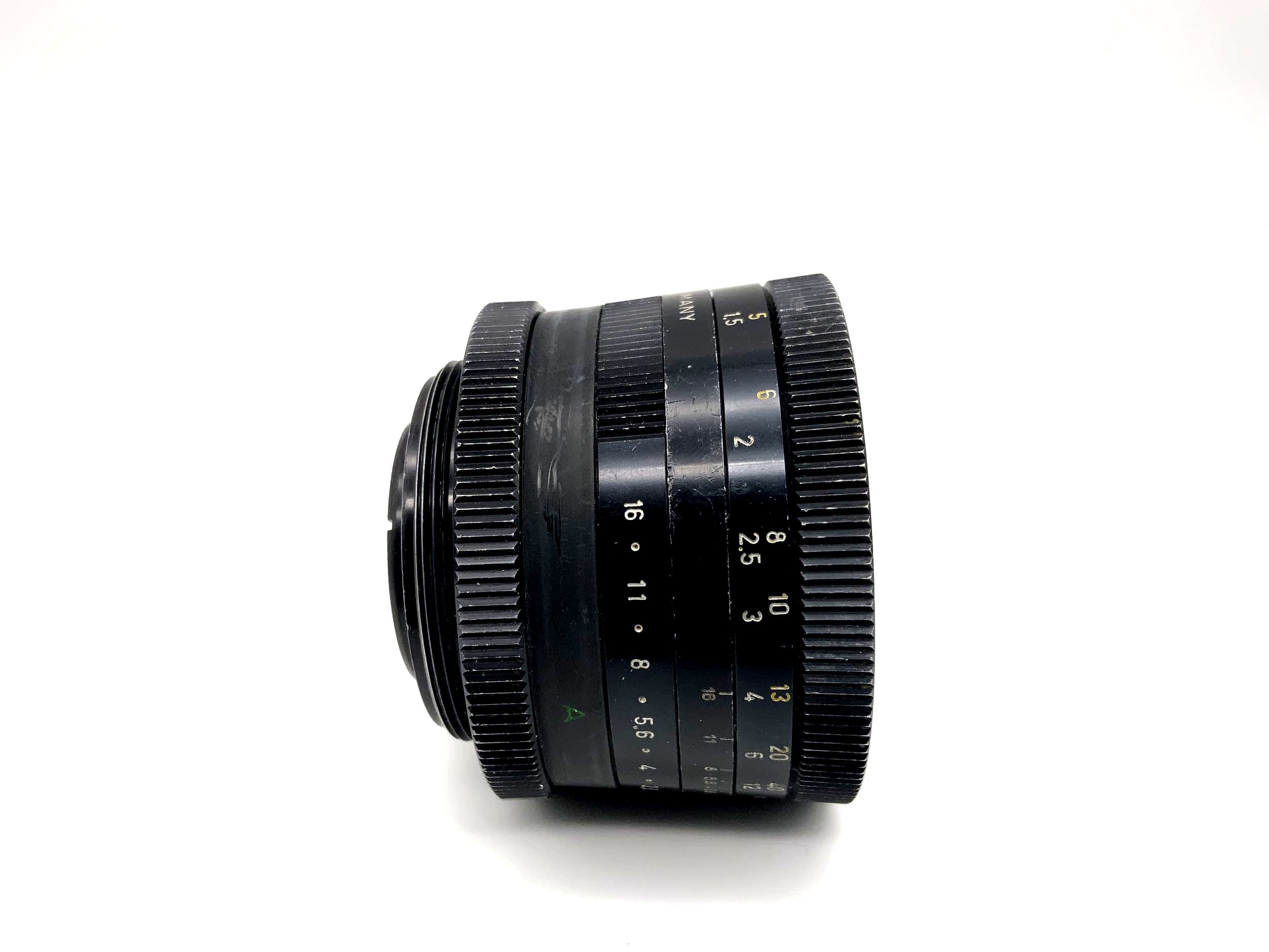 Isco Göttingen 50mm 1:2.8 Objektiv Edixa Iscotar Kamera Camera Lens (M42)