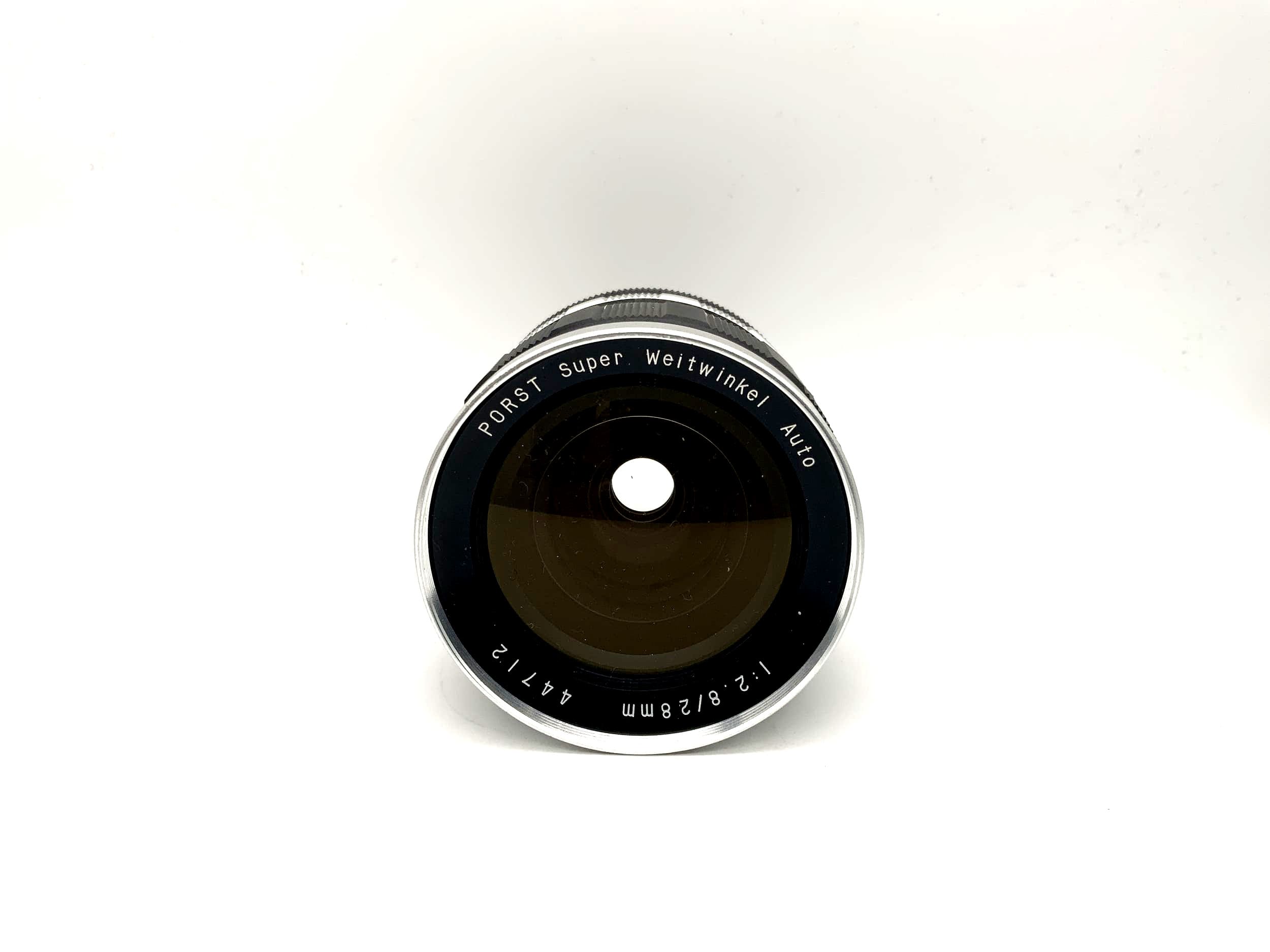 Porst 28mm 1:2.8 Objektiv Super Weitwinkel Auto Kamera Lens (M42)