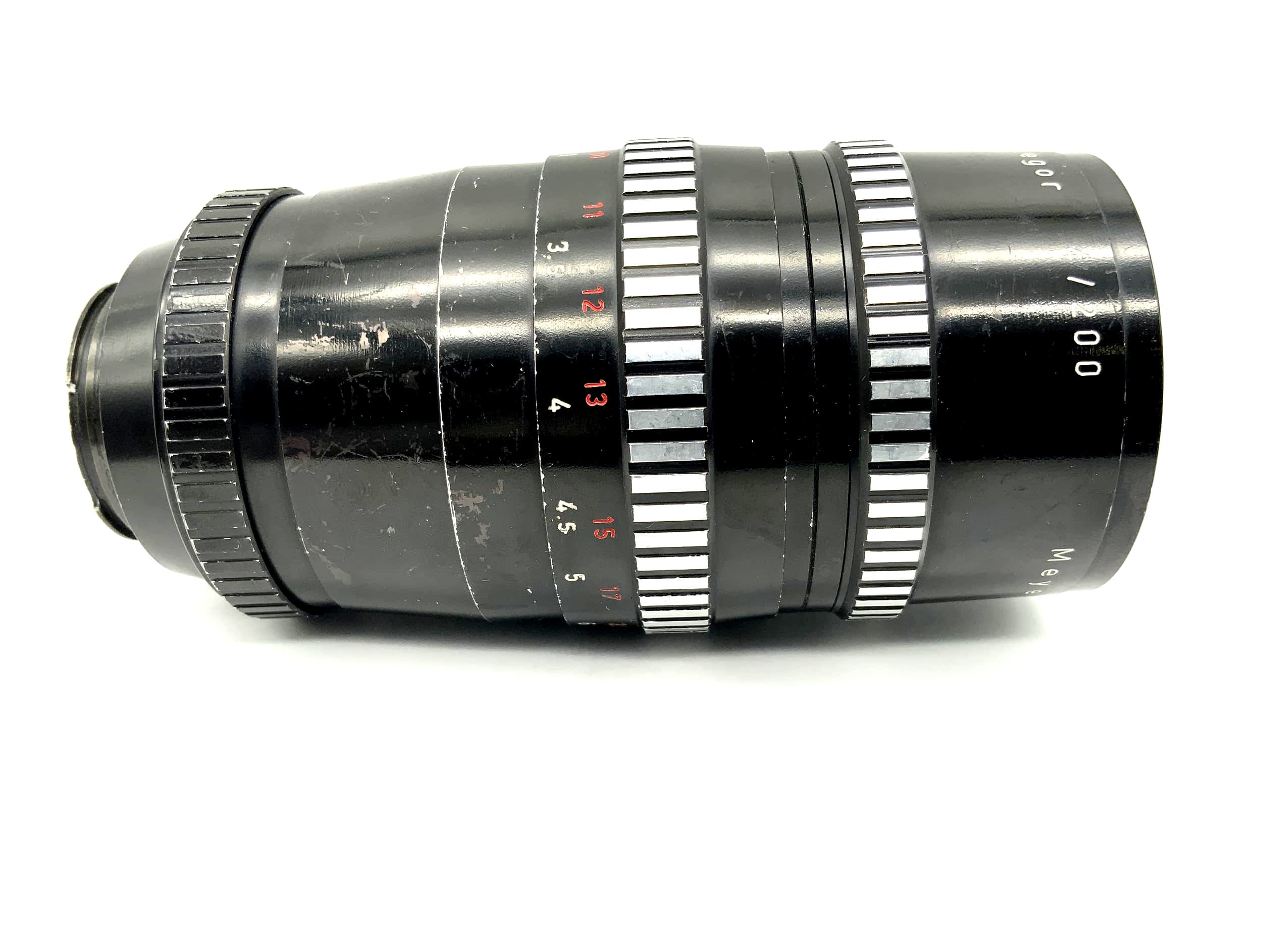 Meyer Optik Görlitz 200mm 1:4 Objektiv Orestegor Kamera Lens (Exa)