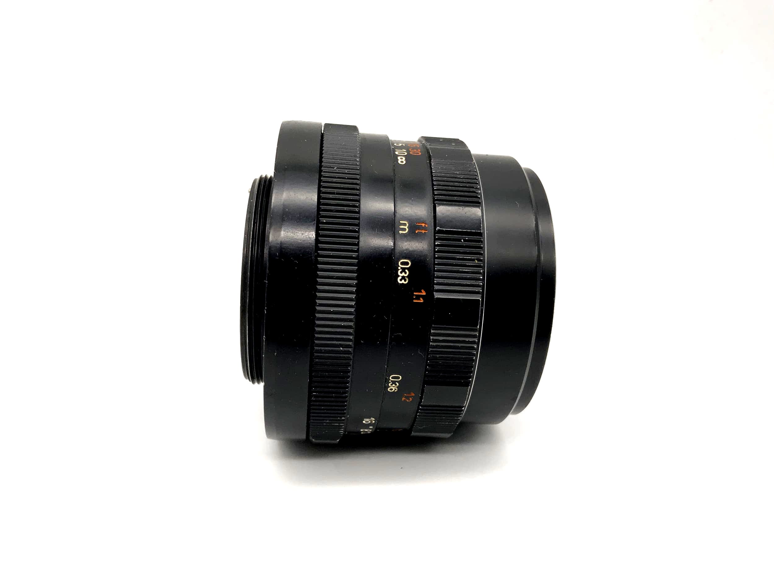Pentacon 50mm 1:1.8 Objektiv aka Meyer Optik Görlitz Oreston Lens (M42) Blende!