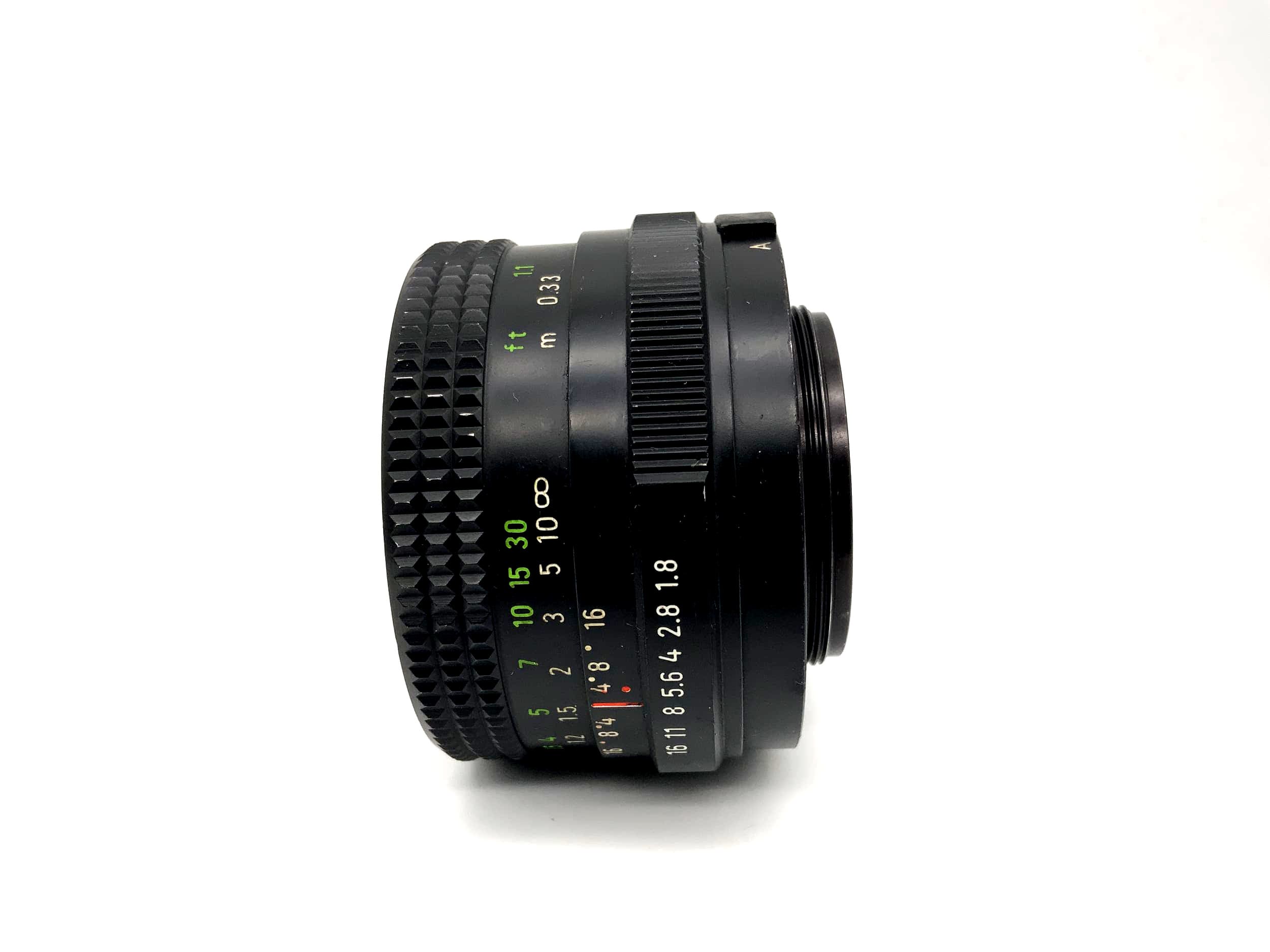 Pentacon 50mm 1:1.8 Objektiv auto MC Kamera Lens (M42) Blende!