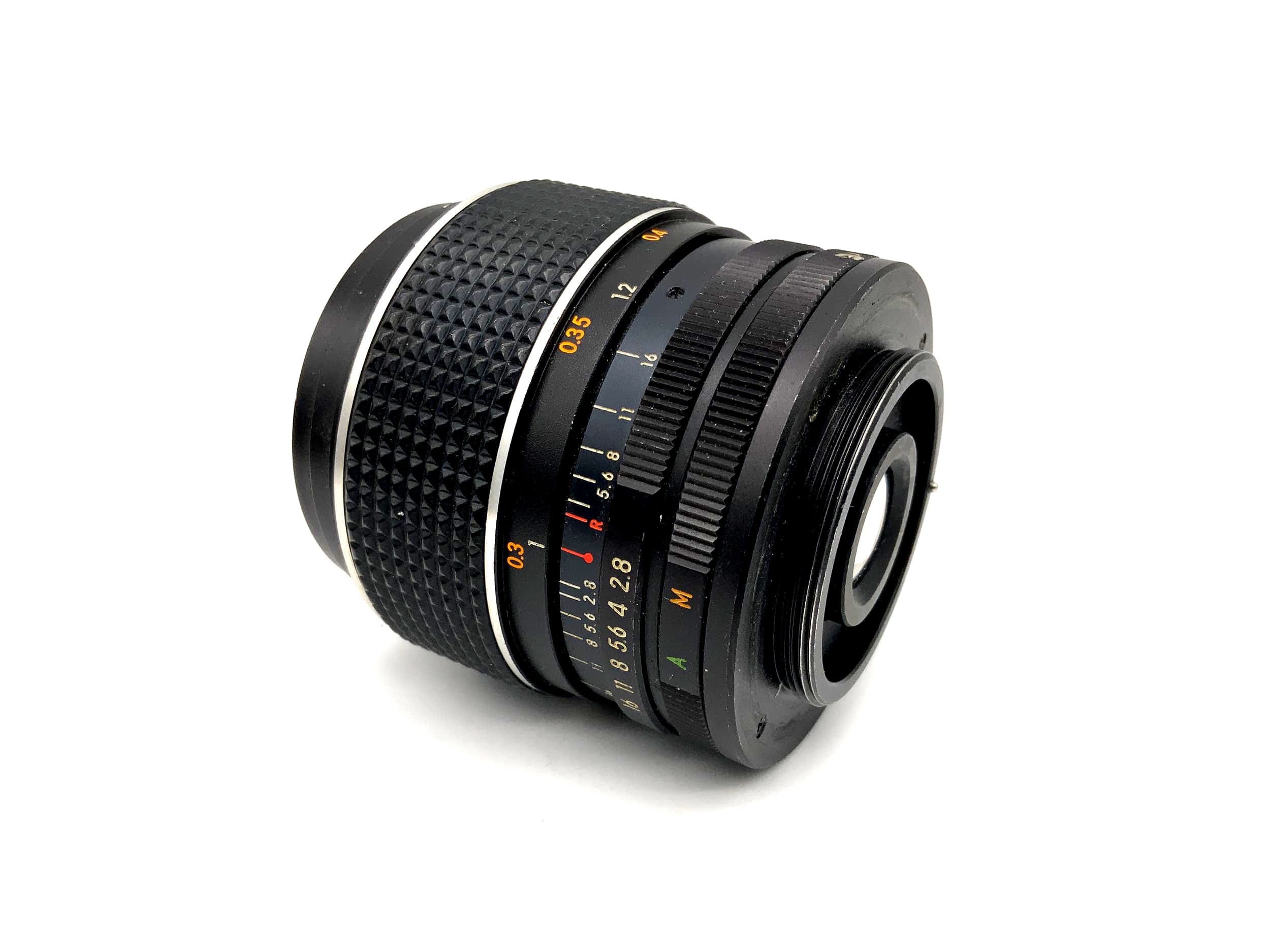 Porst 28mm 1:2.8 Objektiv Super Weitwinkel auto H Kamera Lens (M42) Blende!