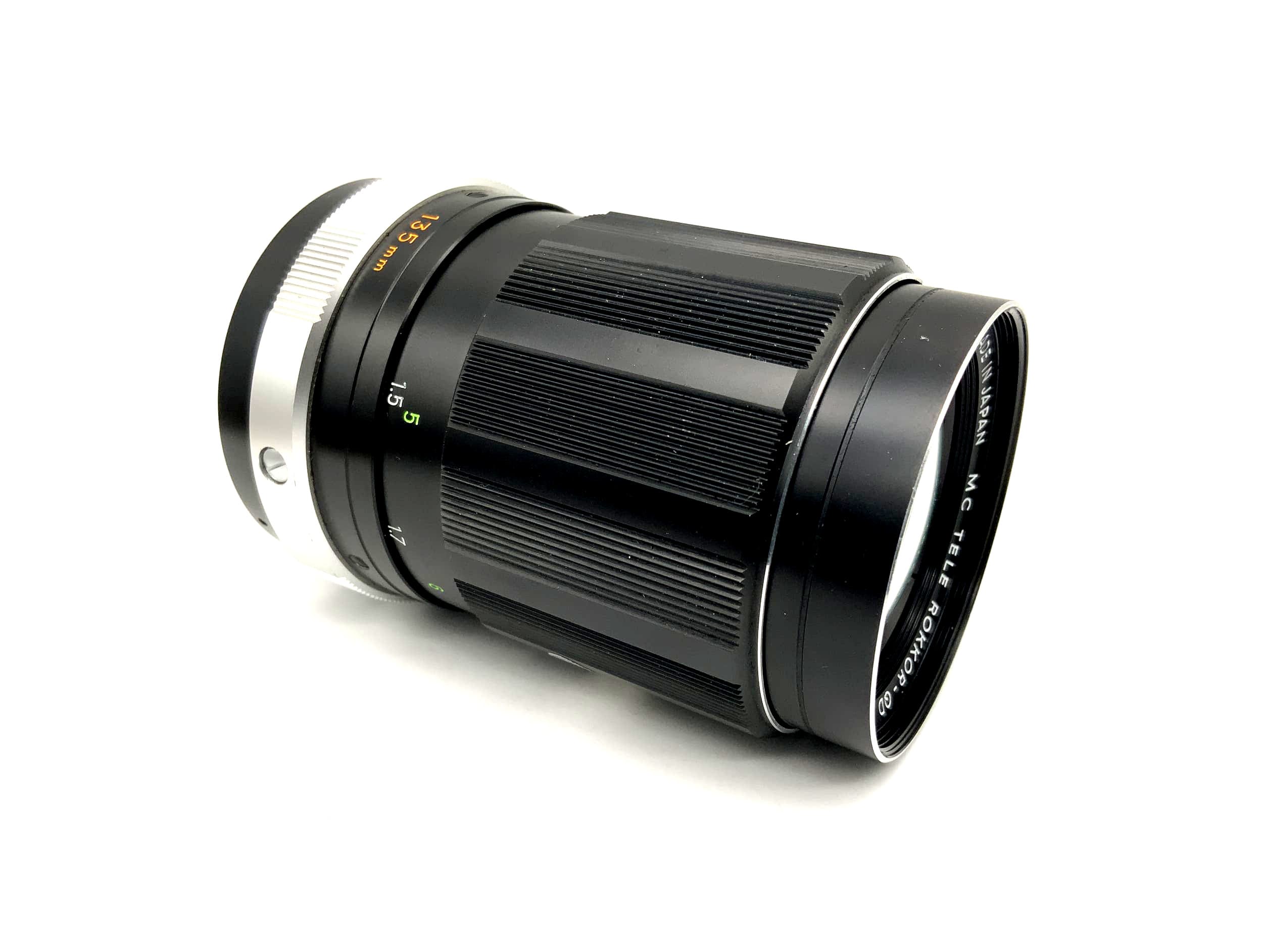 Minolta 135mm 1:3.5 Objektiv MC Tele Rokkor-QD Kamera Lens (Minolta MD) Blende!