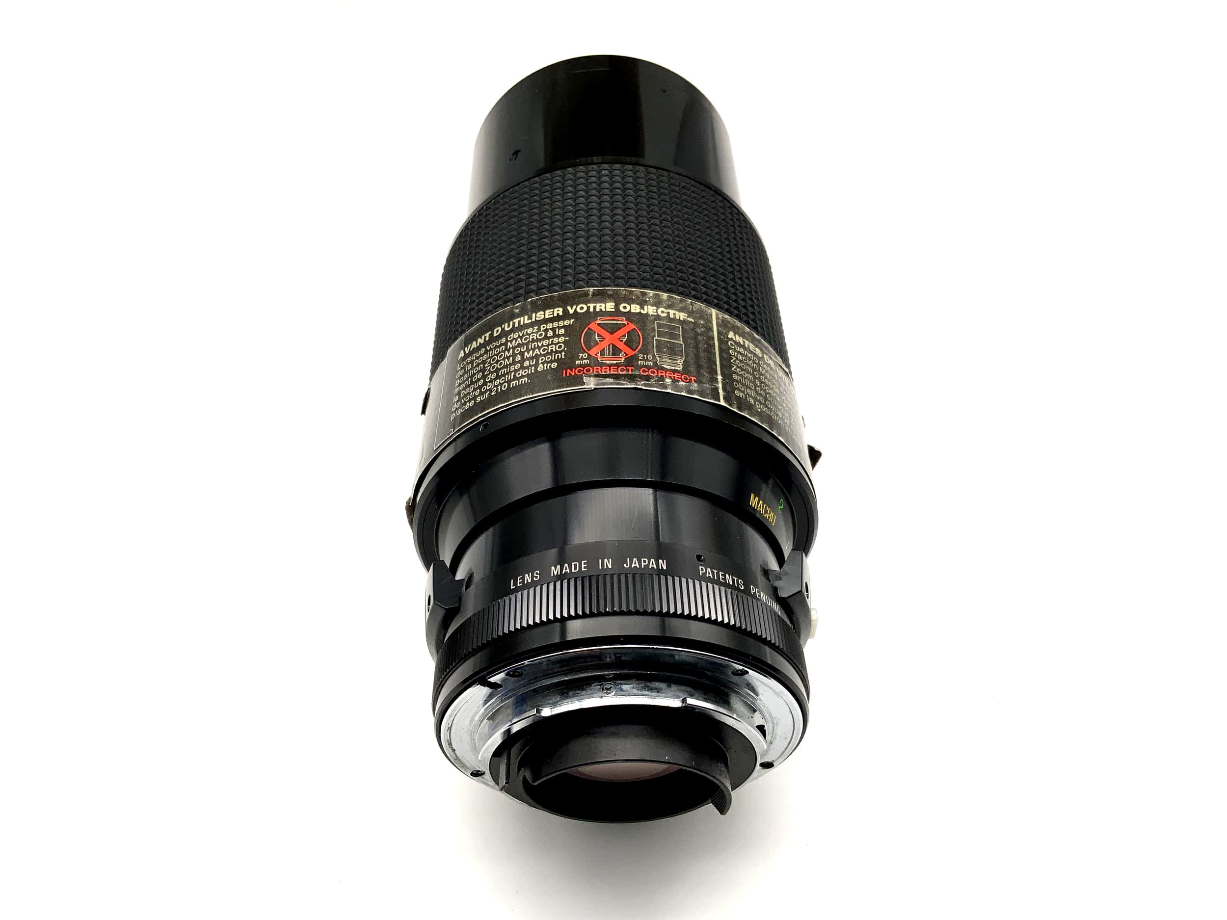 Vivitar 70-210mm 1:3.5 Objektiv Series 1 Macro Focusing Auto Zoom (Pentax K)