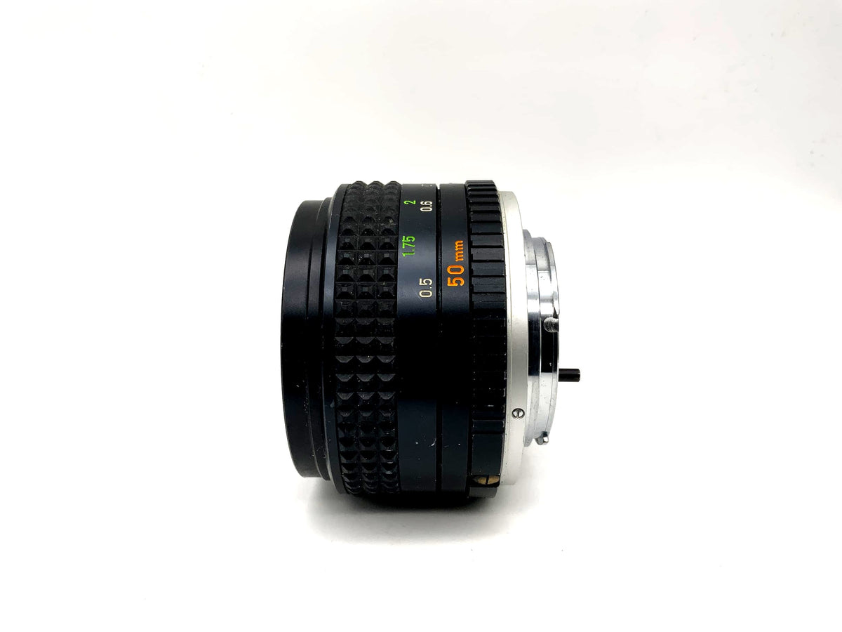 Minolta 50mm 1:1.7 Objektiv MC Rokkor-PF Kamera Lens (Minolta MD) Pilz!