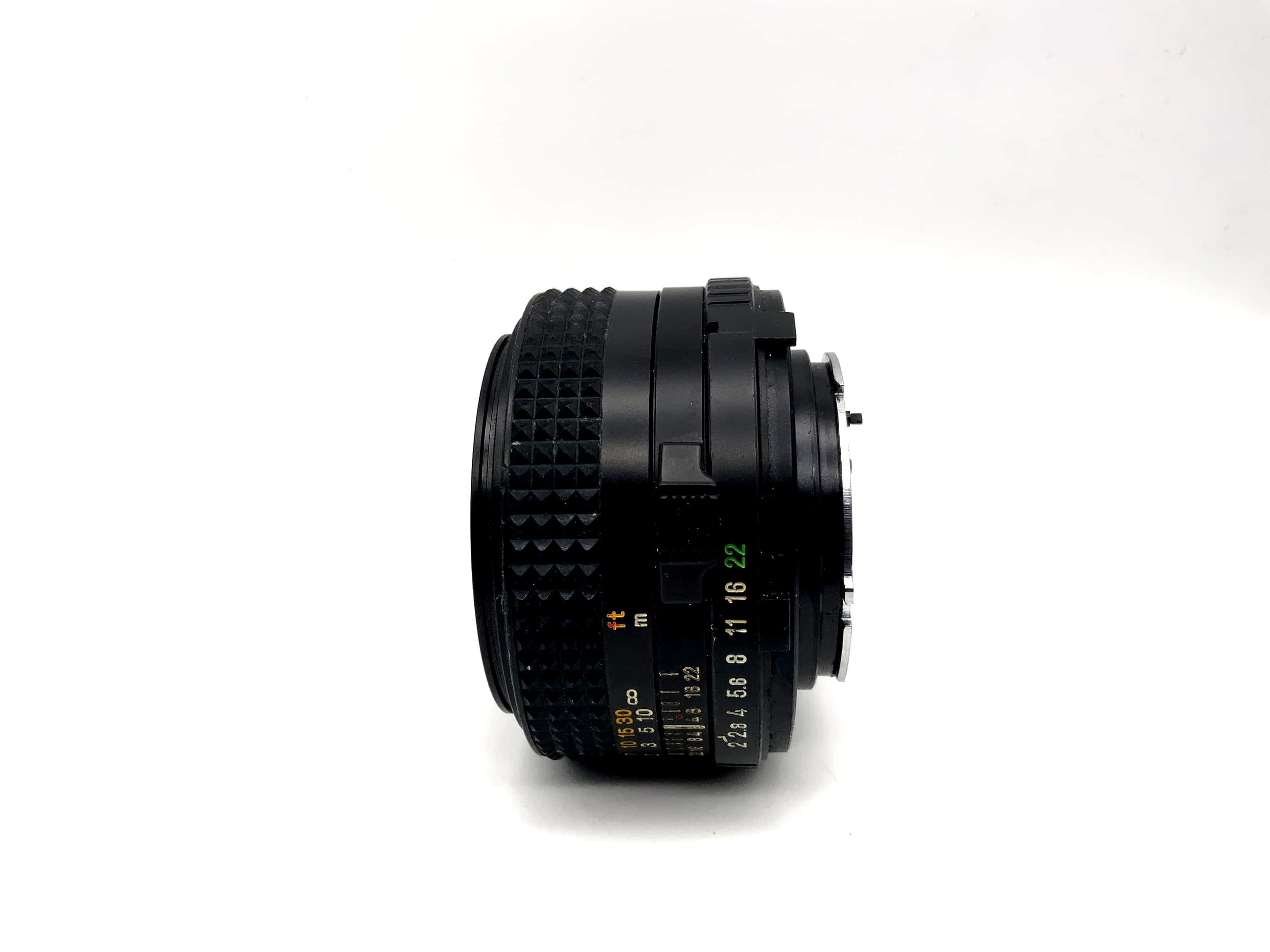 Minolta 50mm 1:2 Objektiv Kamera Lens (Minolta MD) Pilz!