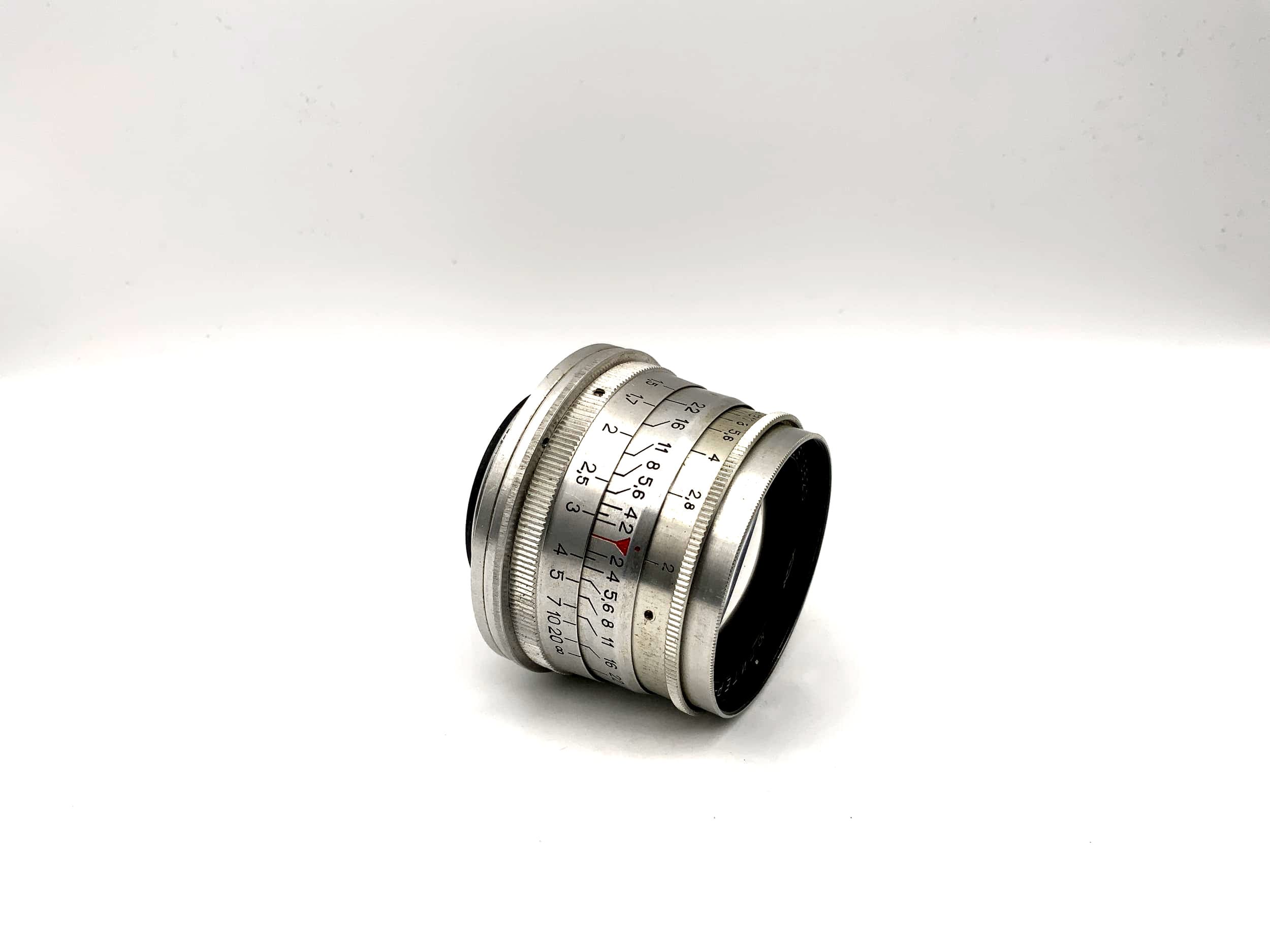 KMZ 50mm 1:2 Objektiv L39 für Leica 5cm red P Jupiter 8 Kamera Lens (M39) Pilz!