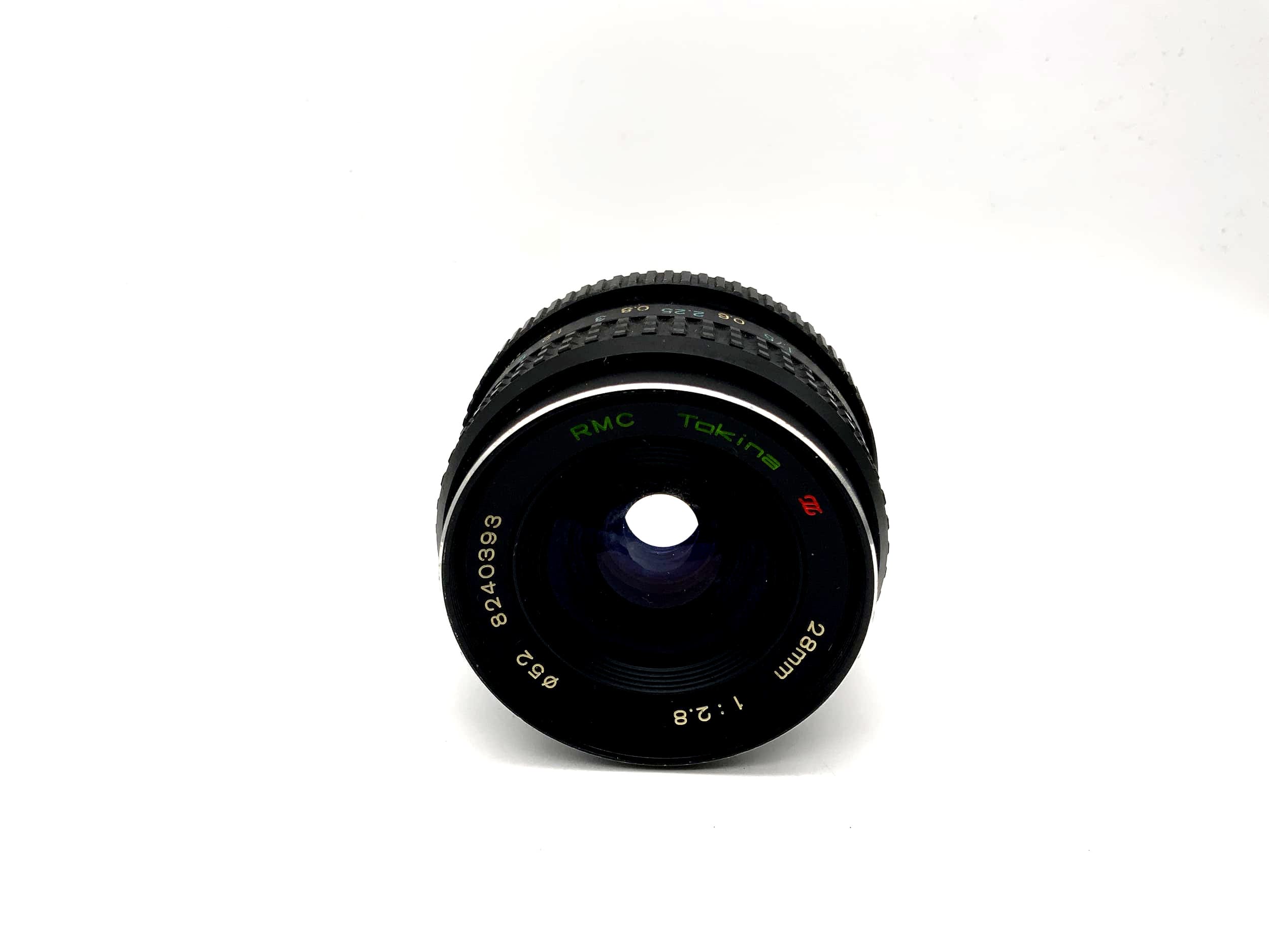 Tokina 28mm 1:2.8 Objektiv RMC Kamera Lens (Pentax K) Blende!