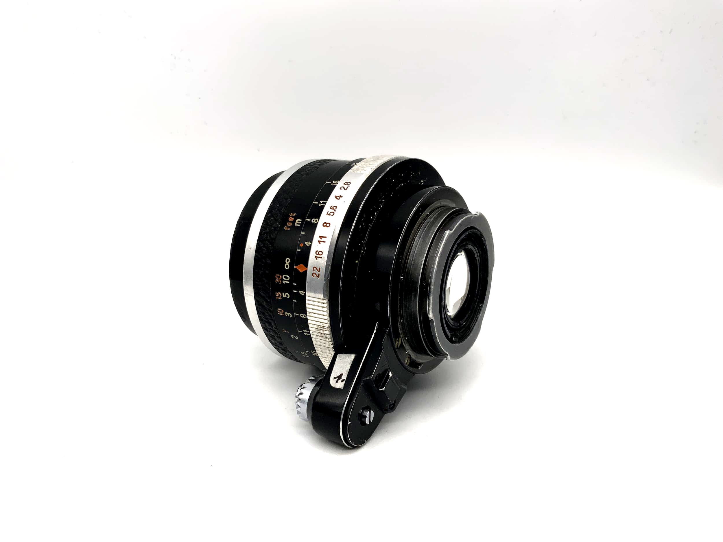 Carl Zeiss 35mm 1:2.8 Objektiv Flektogon Q1 Kamera Lens (Exa) Blende!