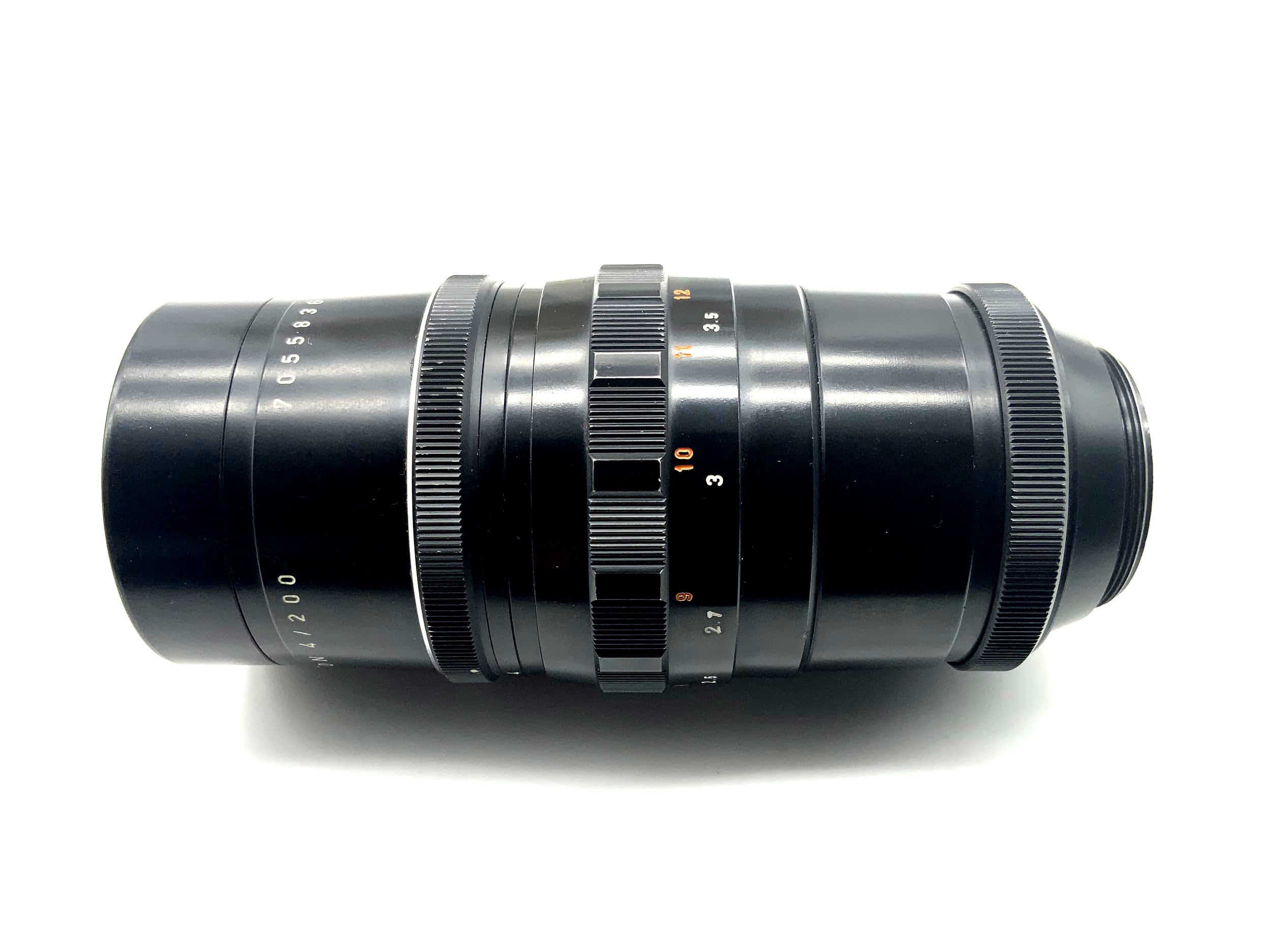 Pentacon 200mm 1:4 Objektiv Kamera Lens (M42) Blende!