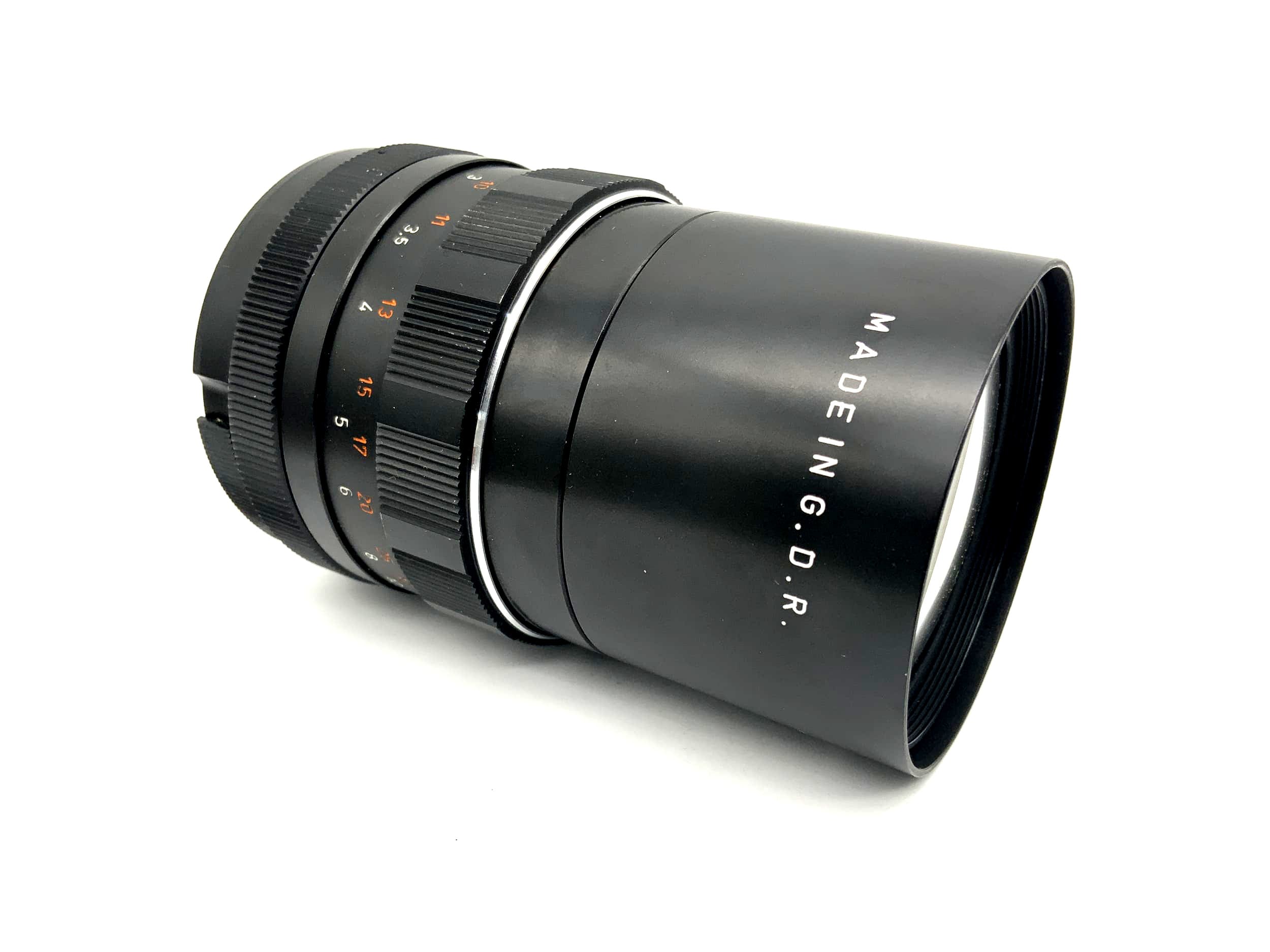 Pentacon 135mm 1:2.8 Objektiv electric Kamera Lens (M42) Nebel!