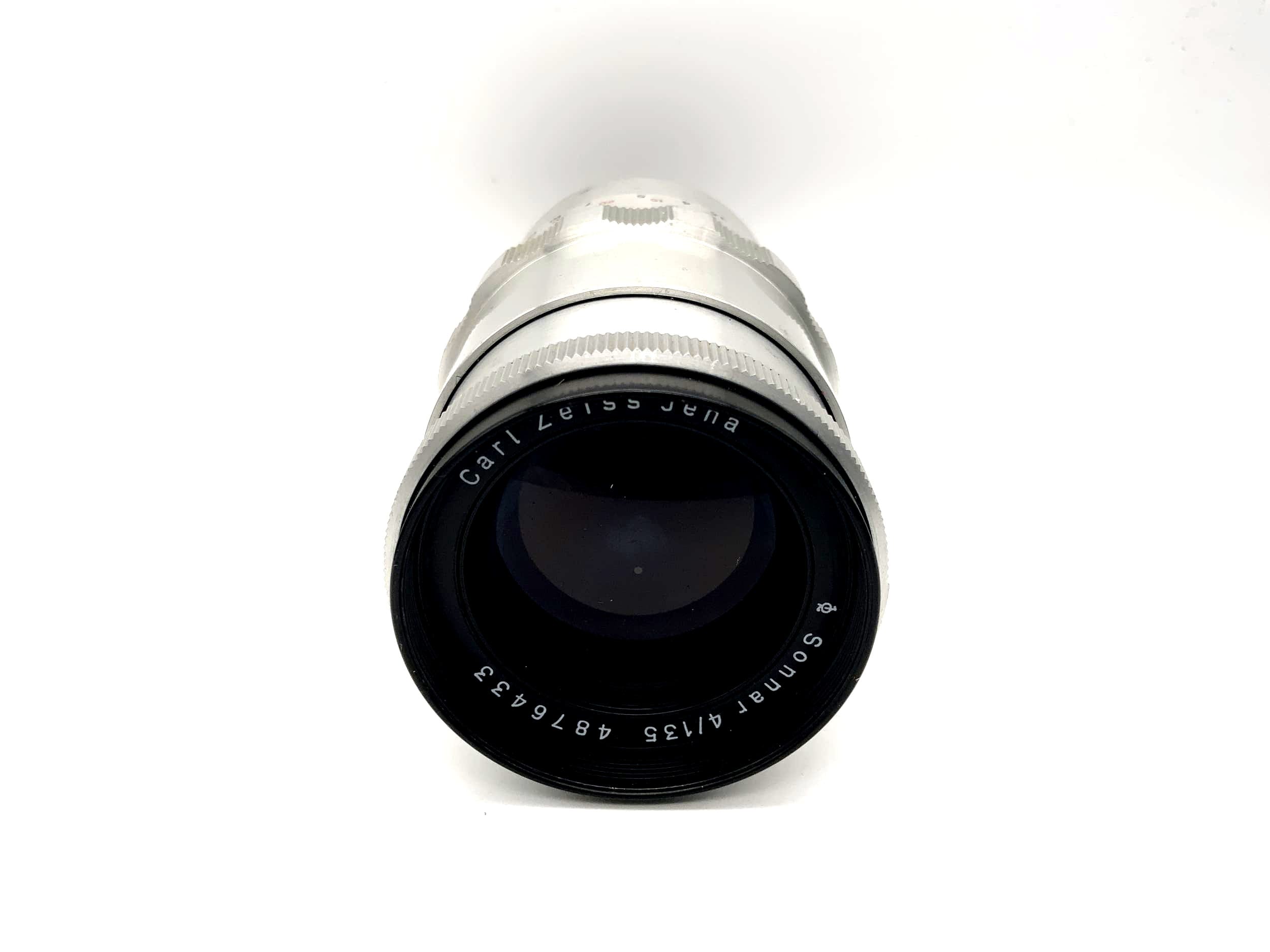 Carl Zeiss 135mm 1:4 Objektiv Sonnar Kamera Lens (Exa) Nebel!