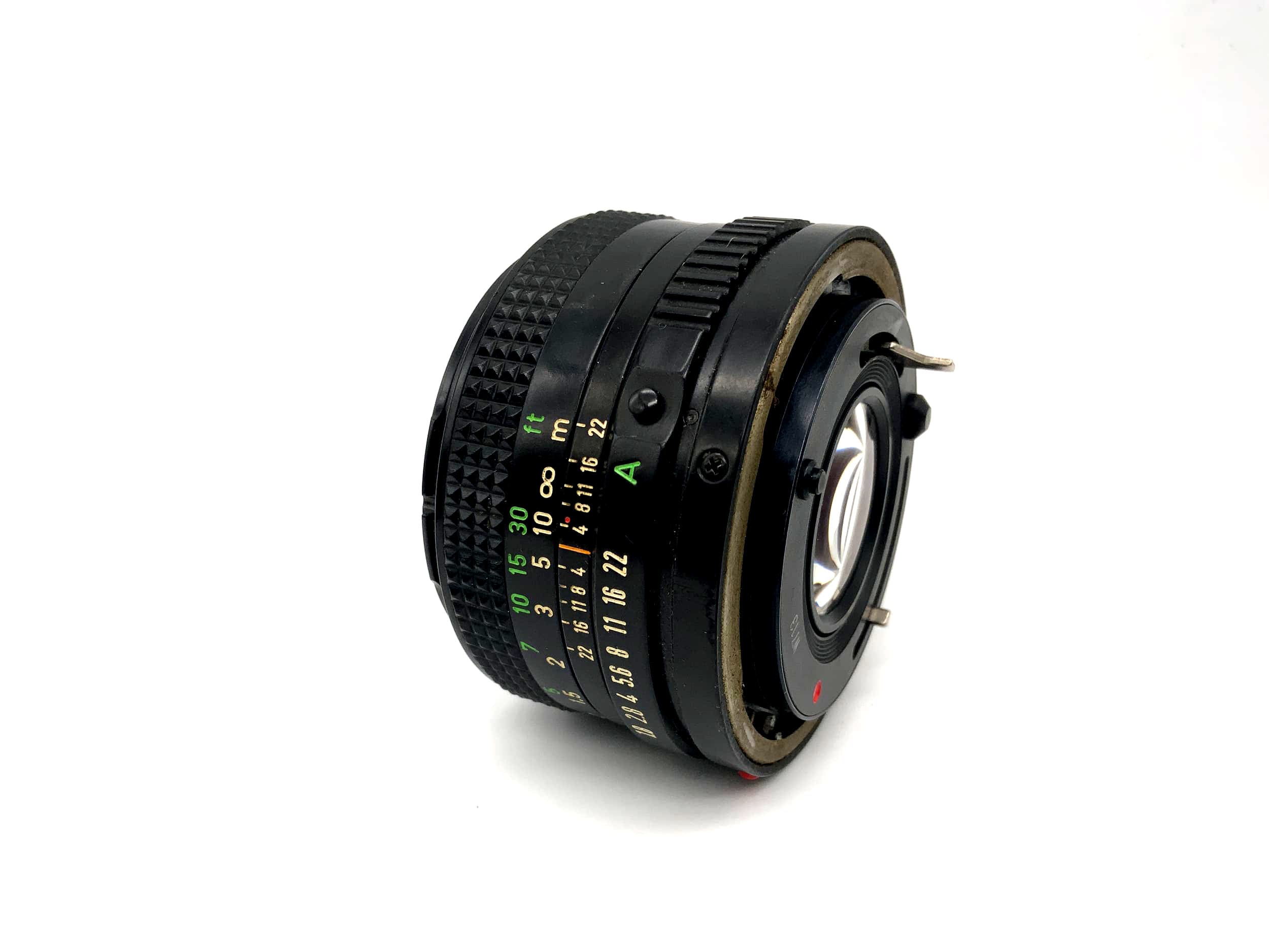 Canon 50mm 1:1.8 Objektiv Lens FD Kamera Lens (Canon FD) Nebel!