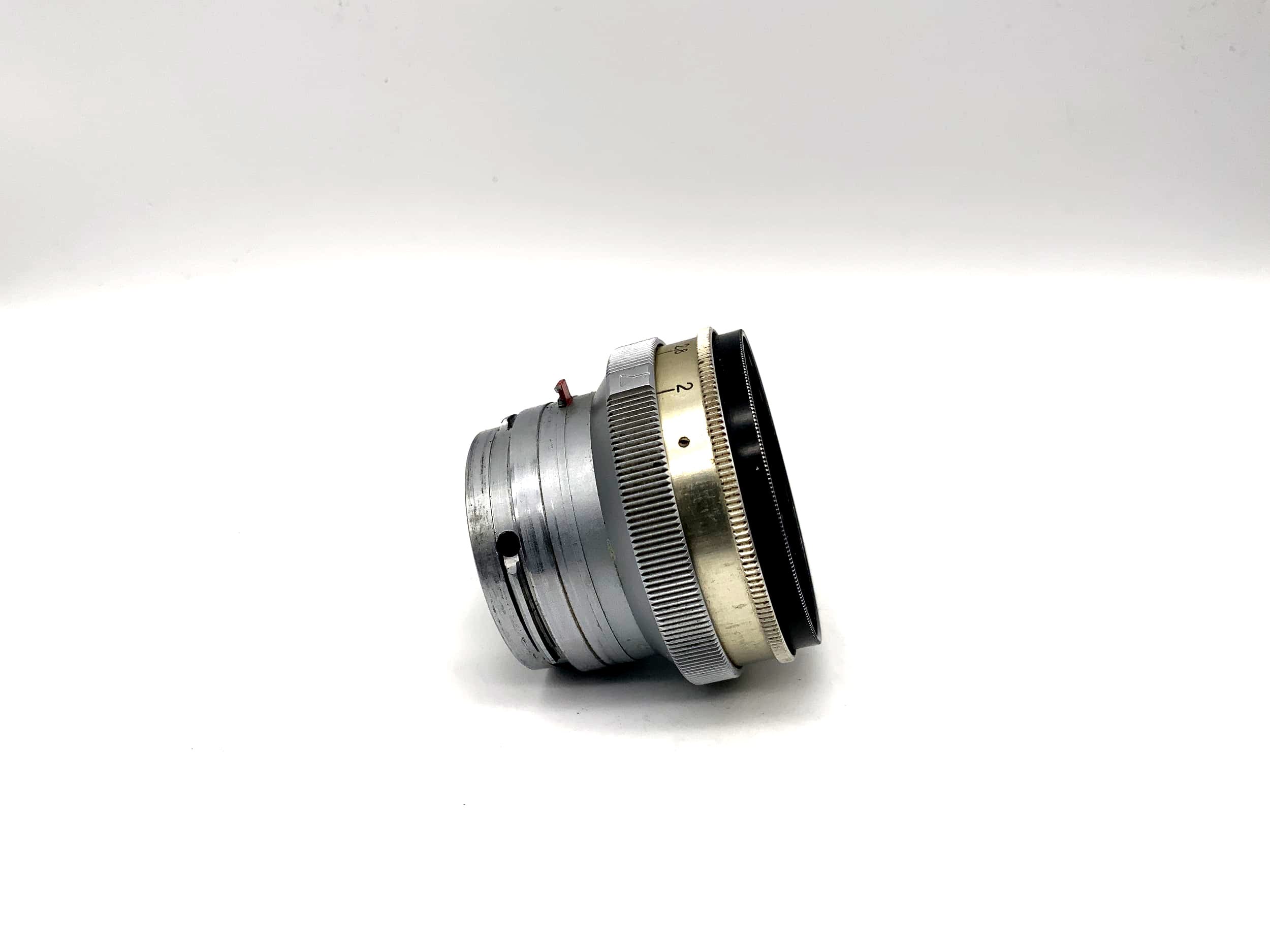 KMZ 50mm 1:2 Objektiv Jupiter-8 red P 5cm Kamera Lens (Contax RF)