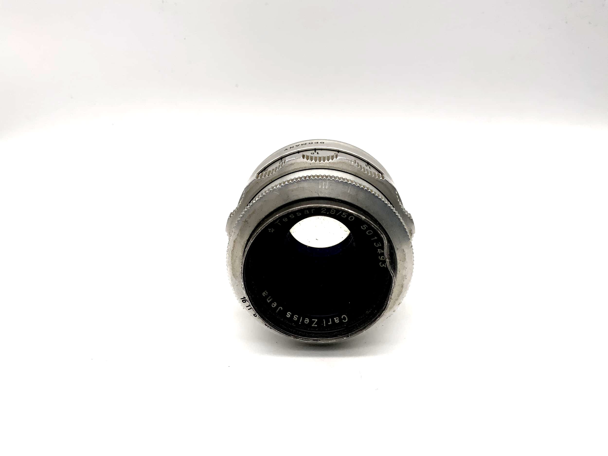 Carl Zeiss 50mm 1:2.8 Objektiv Tessar 12 Blades Kamera Lens (Altix)