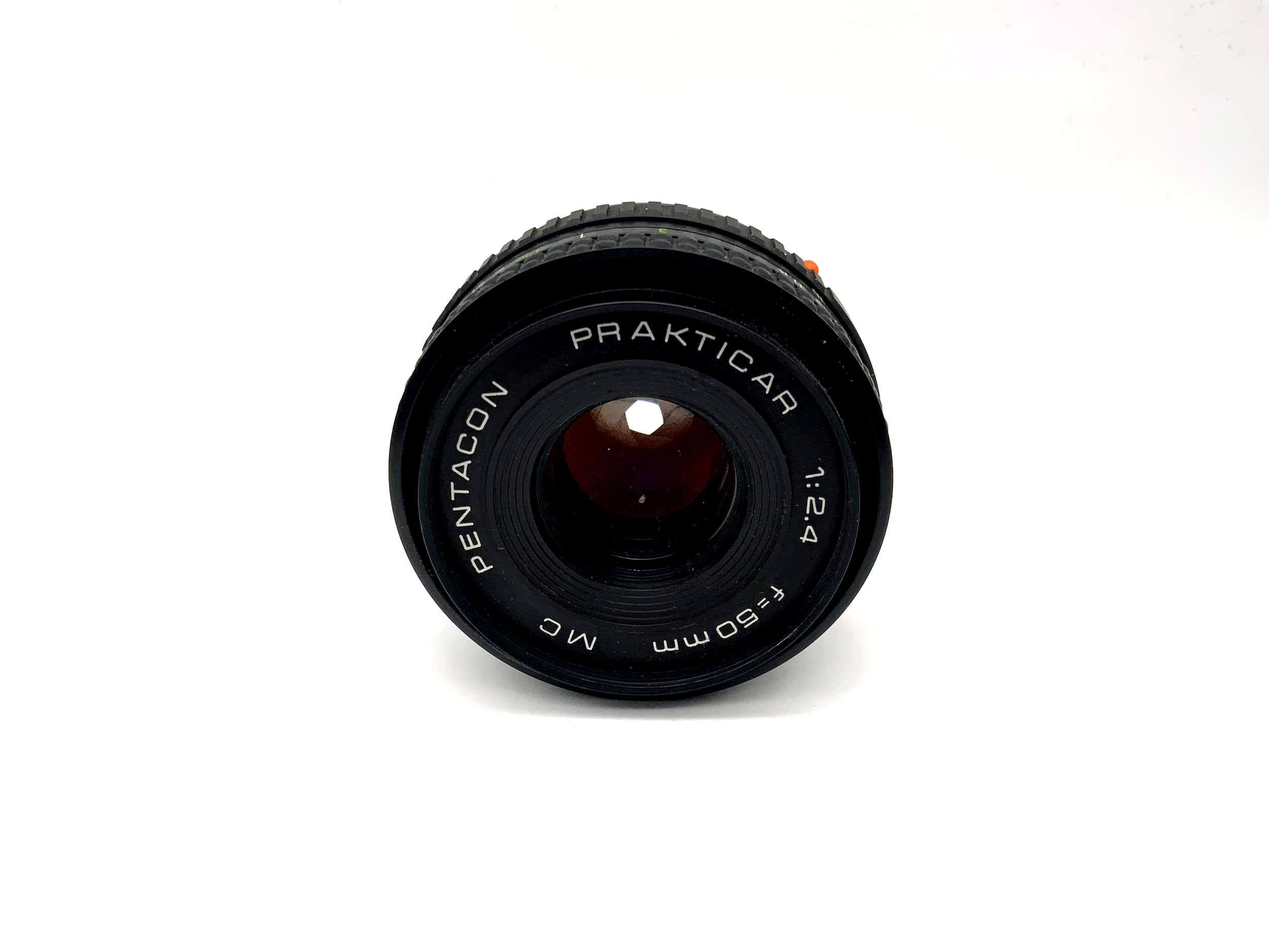 Pentacon 50mm 1:2.4 Objektiv Prakticar MC Kamera Lens BC1 BX20 BX20s(Praktica B)