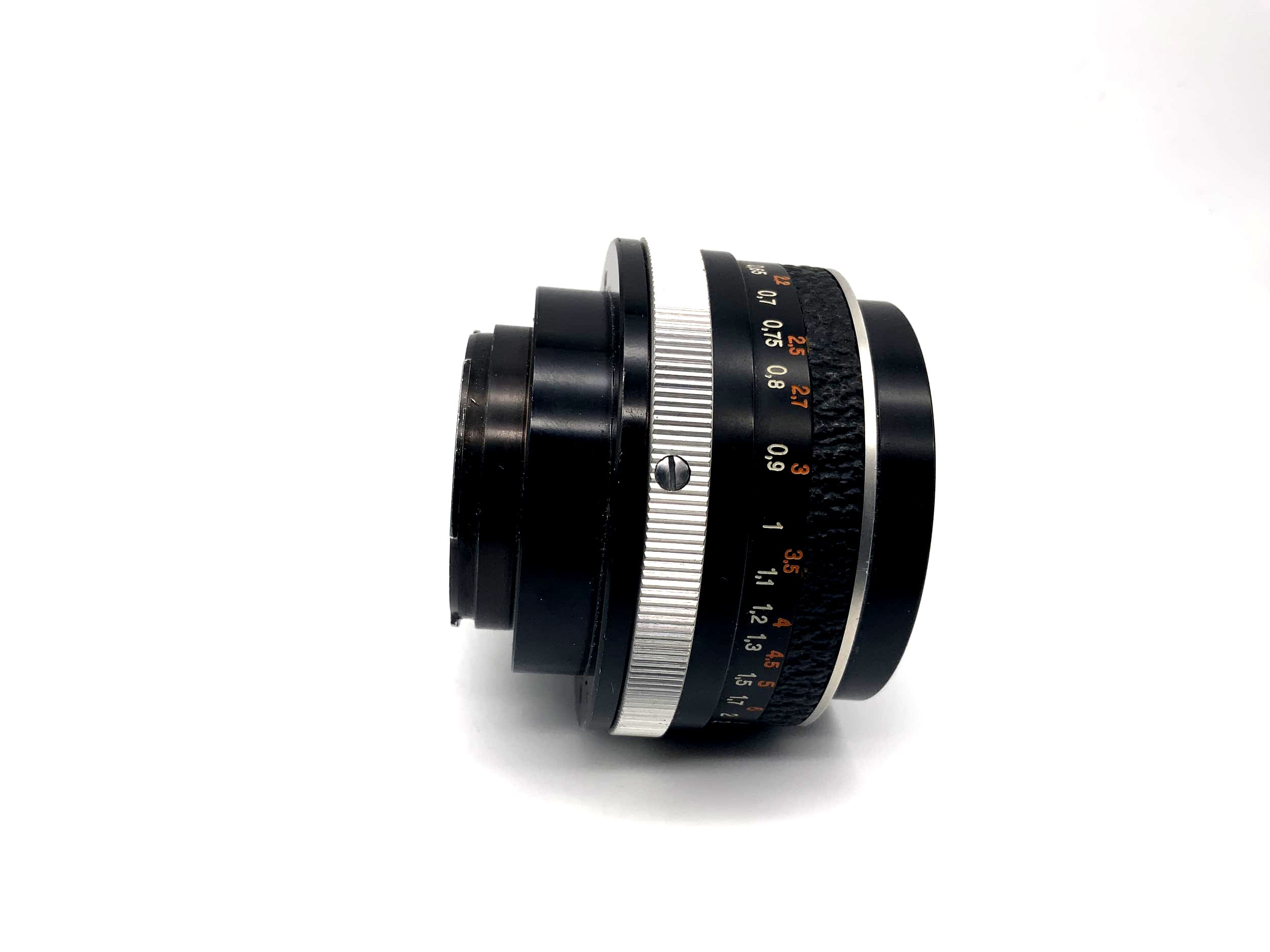 Carl Zeiss 50mm 1:2.8 Objektiv aus Jena Tessar Kamera Lens (Exa)