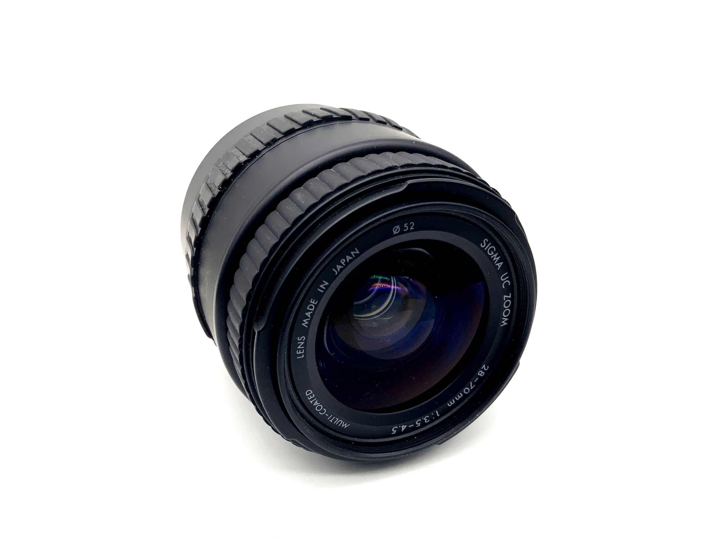 Sigma 28-70mm 1:3.5-4.5 Objektiv UC Zoom Multi-Coated MC AF Lens (Canon EF)
