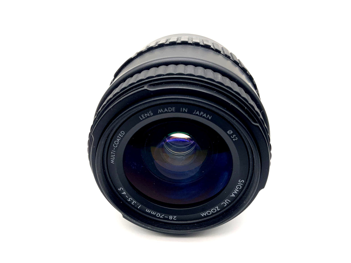 Objectif Sigma 28-70mm 1:3.5-4.5 UC Zoom Multi-Coated MC AF (Canon EF)