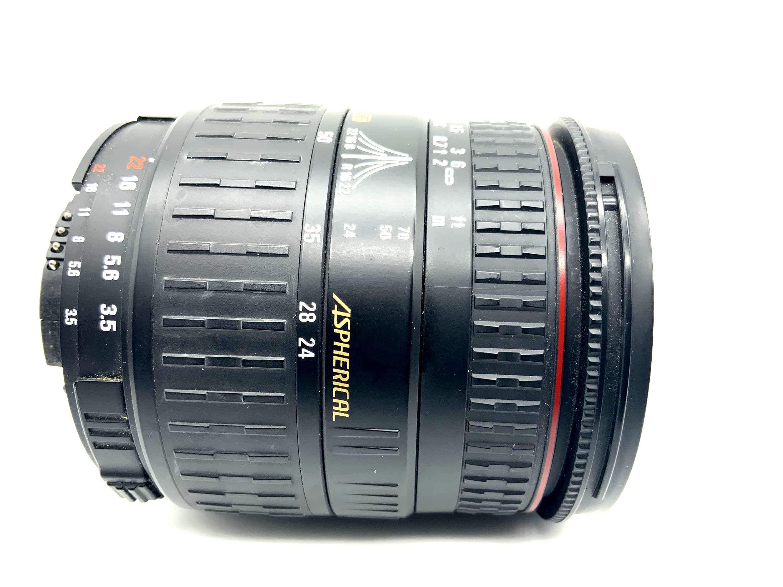 Sigma 24-70mm 1:3.5-5.6 HF Objektiv Zoom Aspherical Kamera Lens (Nikon AF)