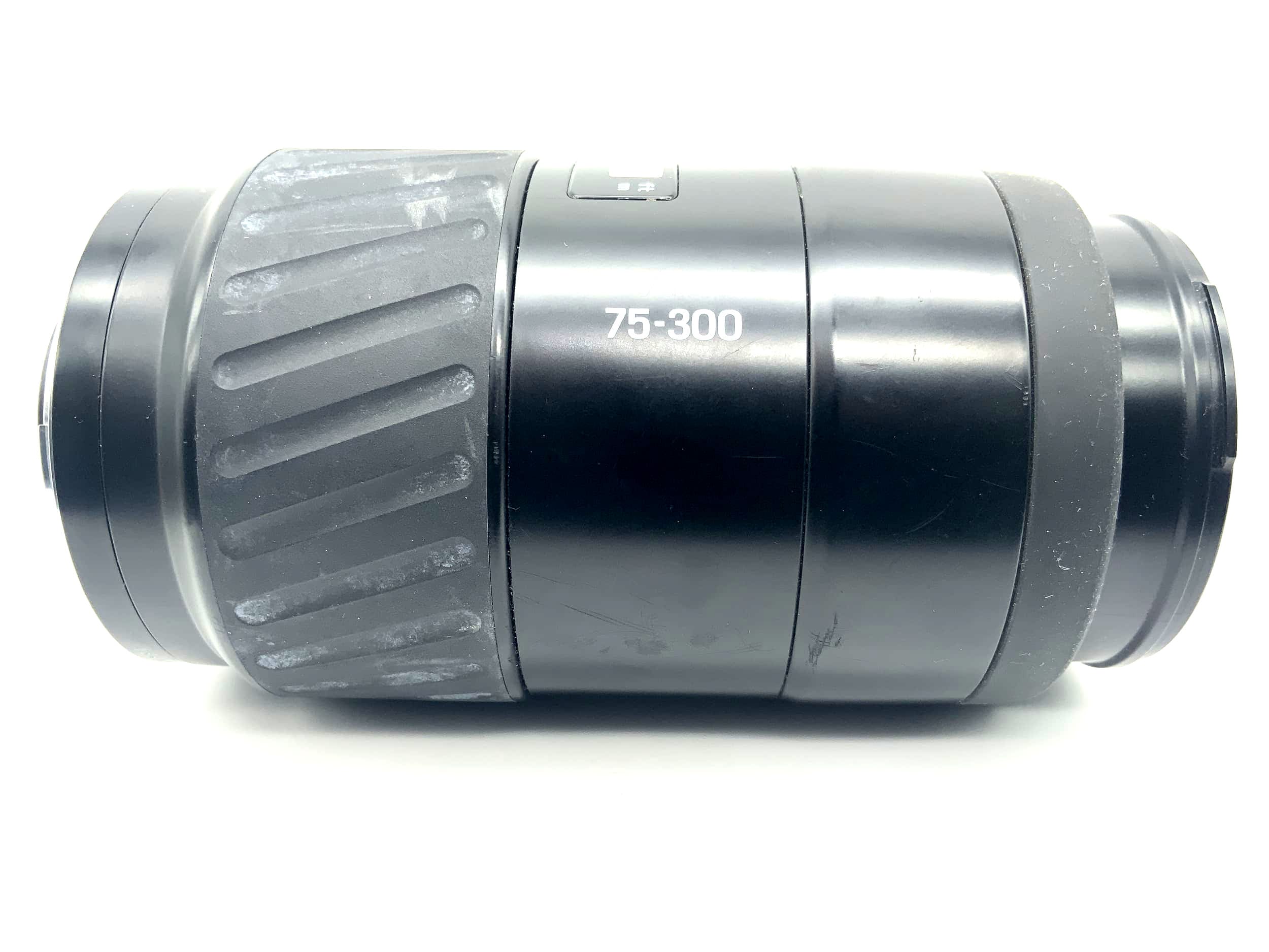 Minolta 75-300mm 1:4.5(32)-5.6 Objektiv AF Zoom Kamera Lens (Minolta AF/Sony A)