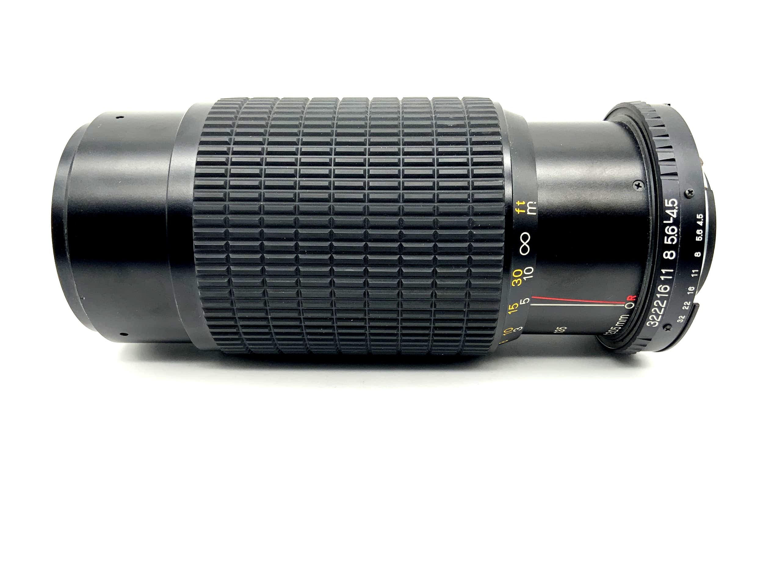 Soligor 80-205mm 1:4.5 Objektiv Zoom+Macro C/D MC Kamera Lens (Nikon F)