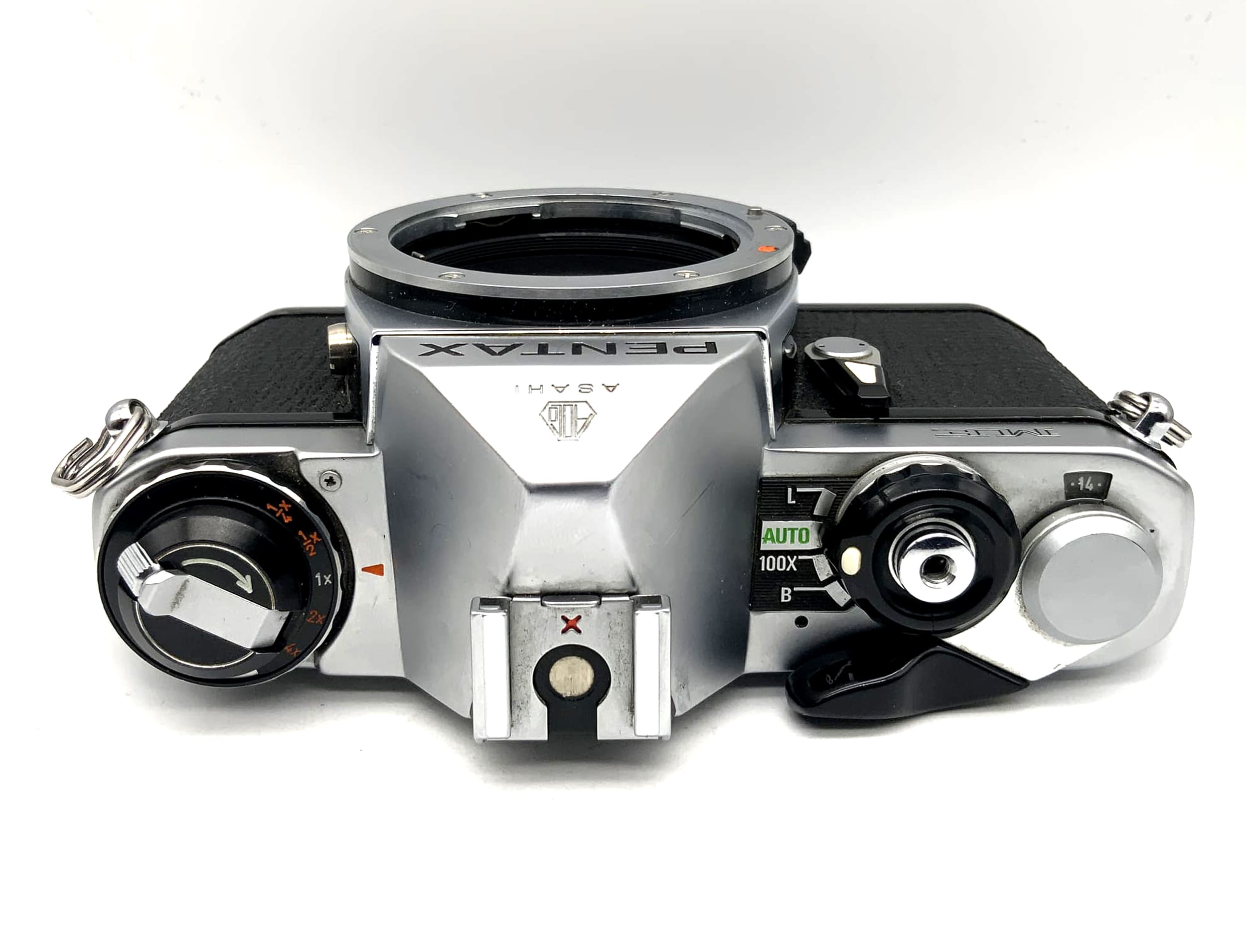 Asahi Pentax ME 35mm Spiegelreflexkamera SLR Kamera Body Gehäuse (Pentax K)