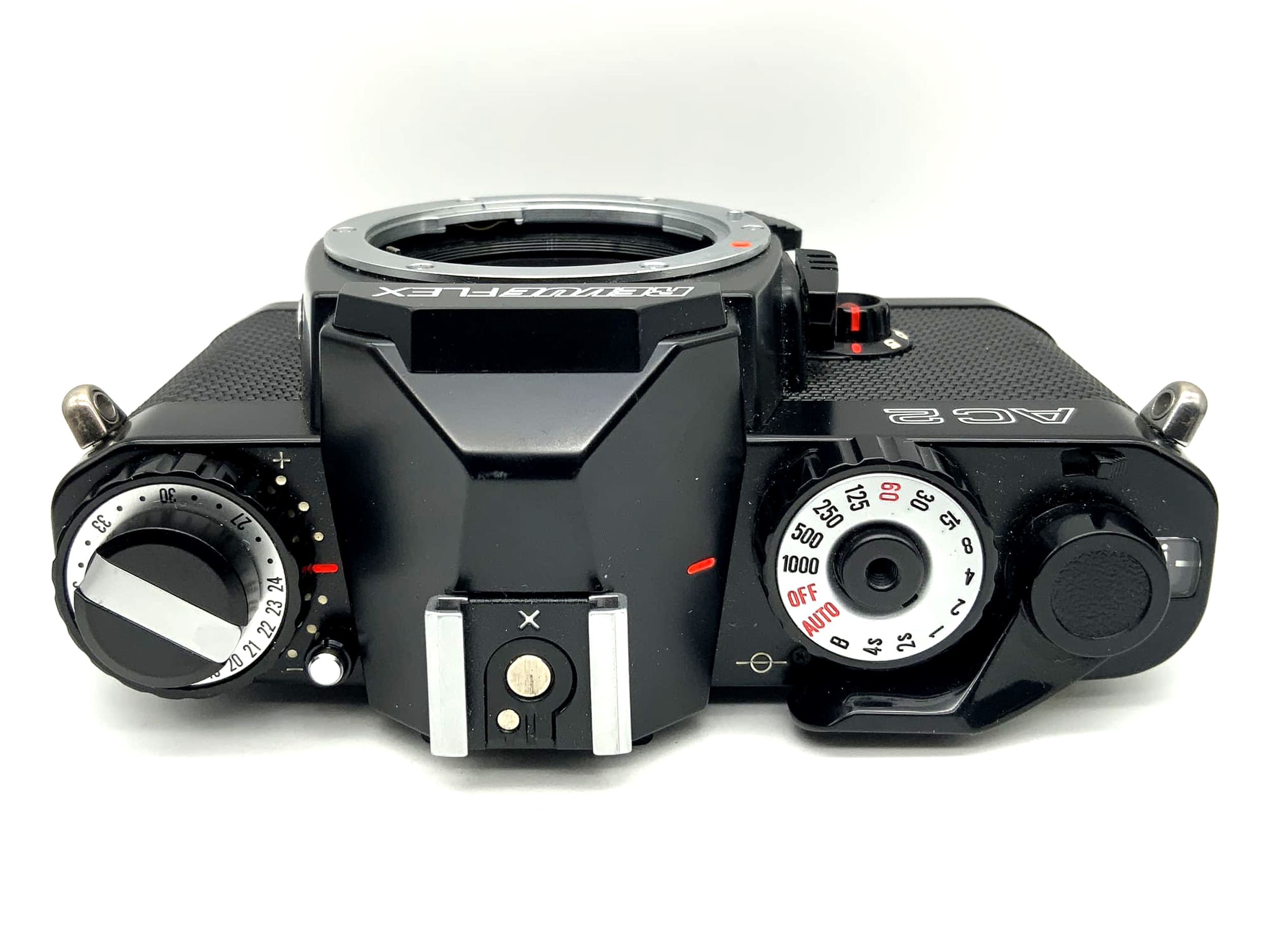 Revueflex AC 2 35mm Spiegelreflexkamera SLR AC II Kamera Body Gehäuse (Pentax K)