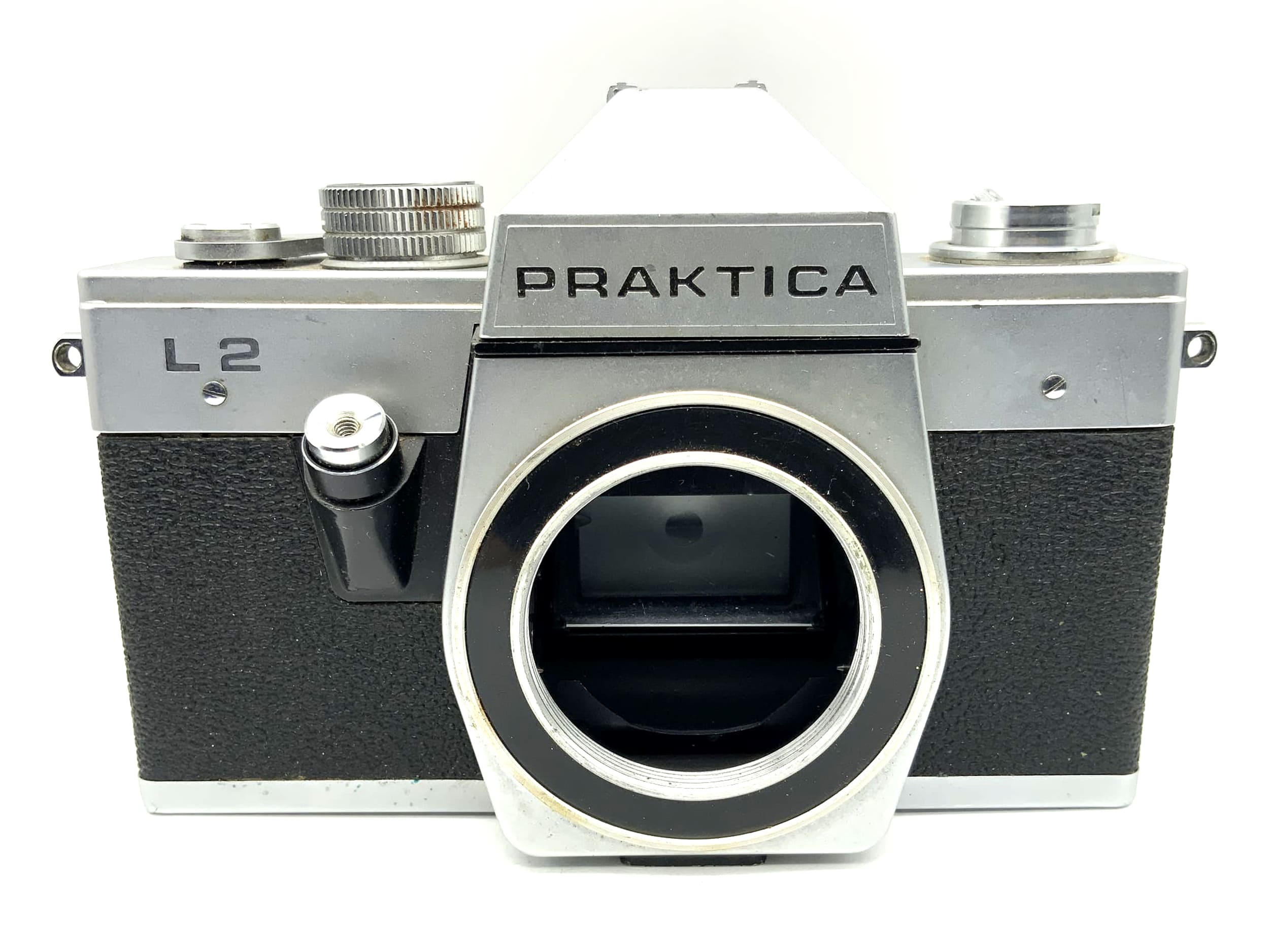Pentacon L2 35mm Spiegelreflexkamera SLR Praktica L II Kamera Body Gehäuse (M42)