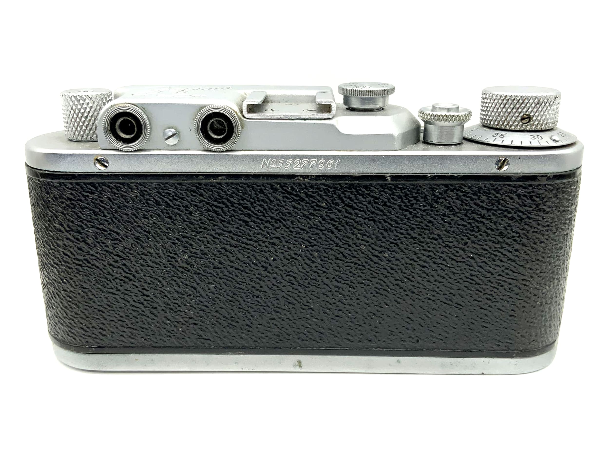 Boîtier d'appareil photo vintage KMZ Zorki 1 35mm à viseur, URSS (M39)