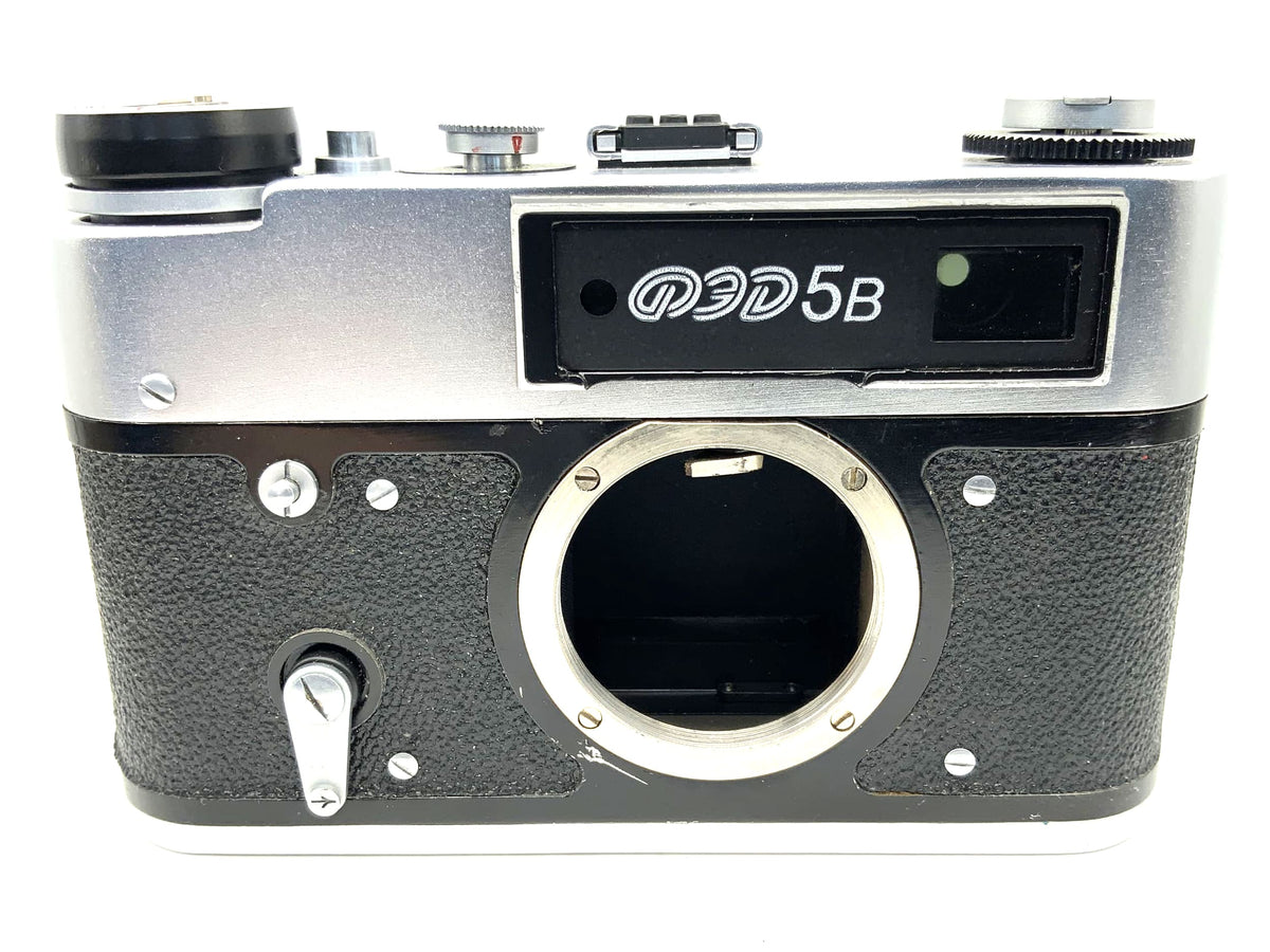 Boîtier d'appareil photo vintage soviétique FED 5B 35 mm avec viseur (M39)