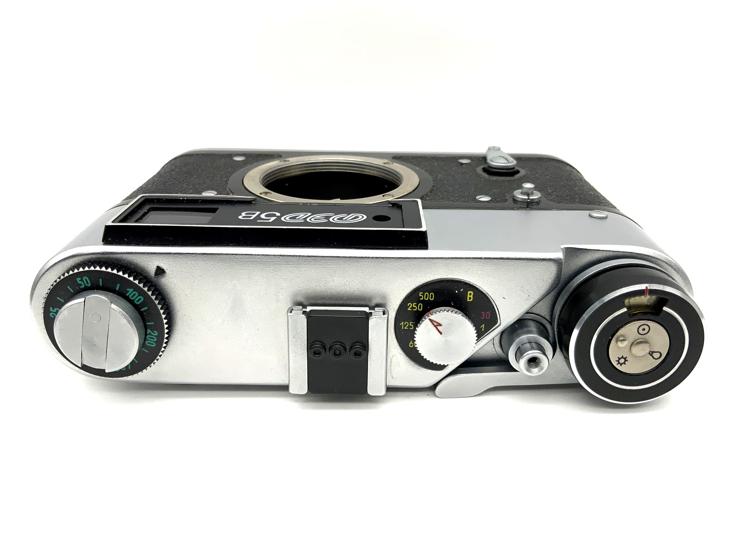 Boîtier d'appareil photo vintage soviétique FED 5B 35 mm avec viseur (M39)