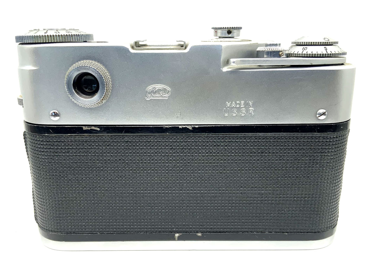 Boîtier d'appareil photo vintage URSS FED 4 35 mm à viseur (M39) ! Cellule de pose défectueuse !