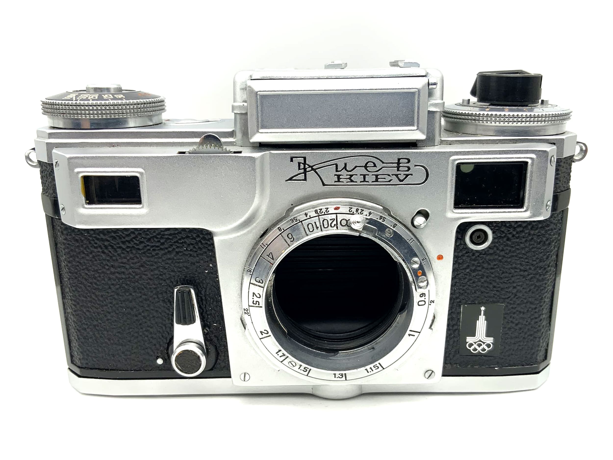 Arsenal Kiev 4 35mm Messsucherkamera USSR Olympia Body Gehäuse !Beli defekt!