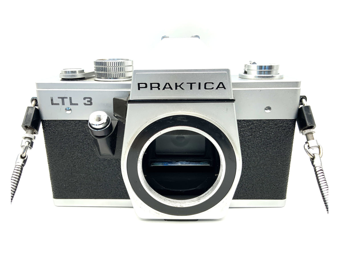 Boîtier d'appareil photo reflex 35 mm Pentacon Praktica LTL 3 ! Cellule posemètre défectueuse !