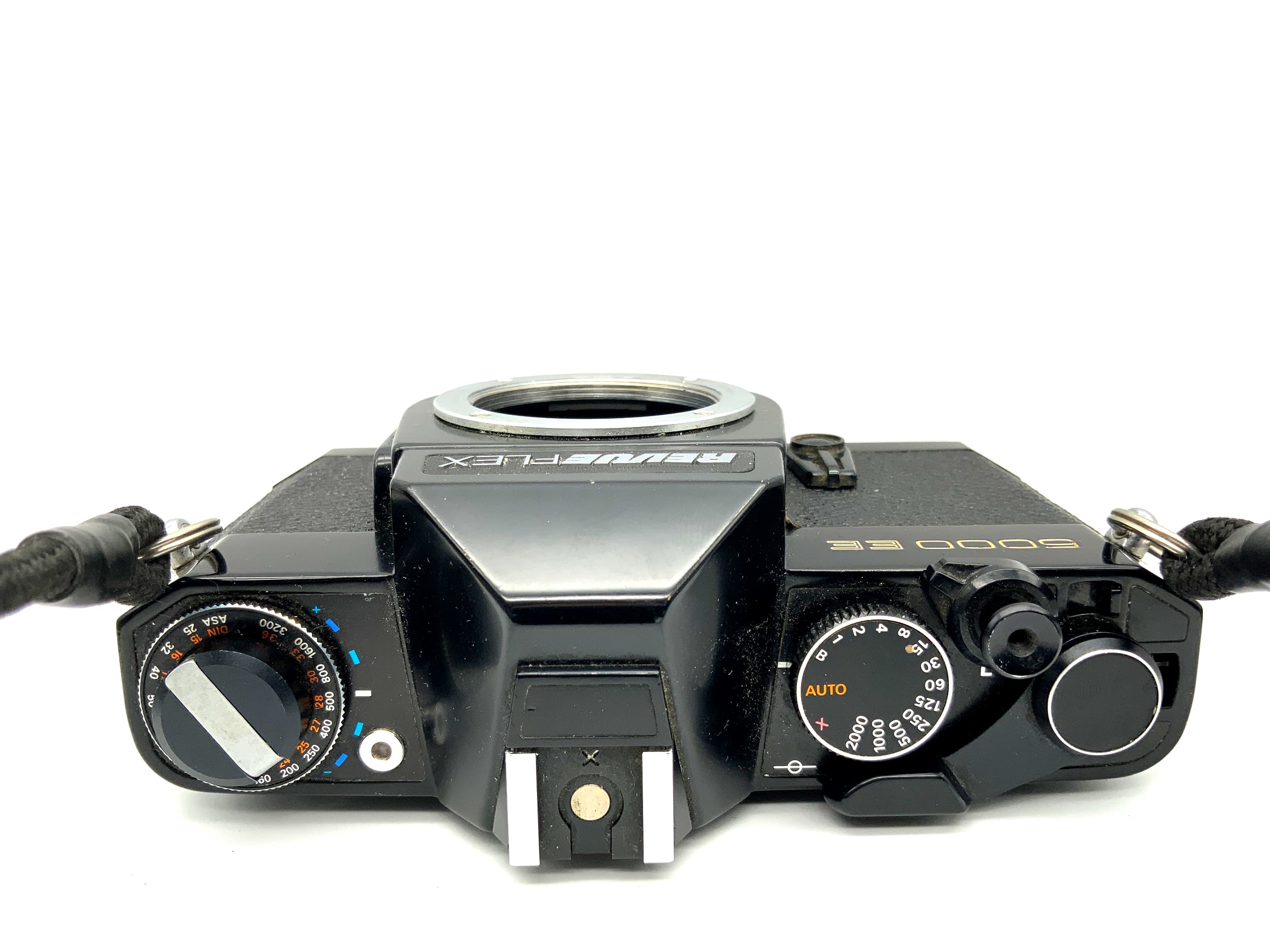 Revue Flex 5000 EE 35mm Spiegelreflexkamera SLR Body Gehäuse (M42) !Beli defekt!