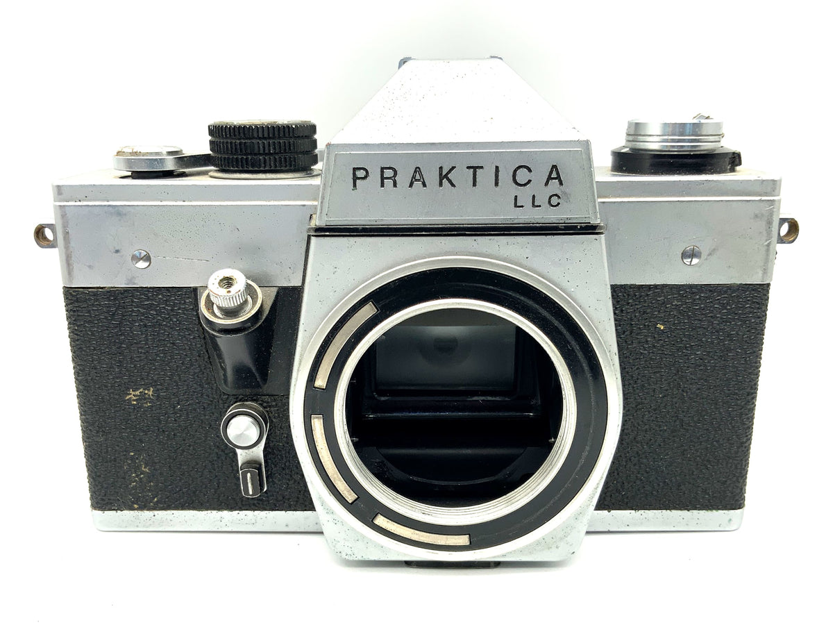 Boîtier d'appareil photo reflex 35 mm Pentacon Praktica LLC ! Cellule de pose défectueuse !