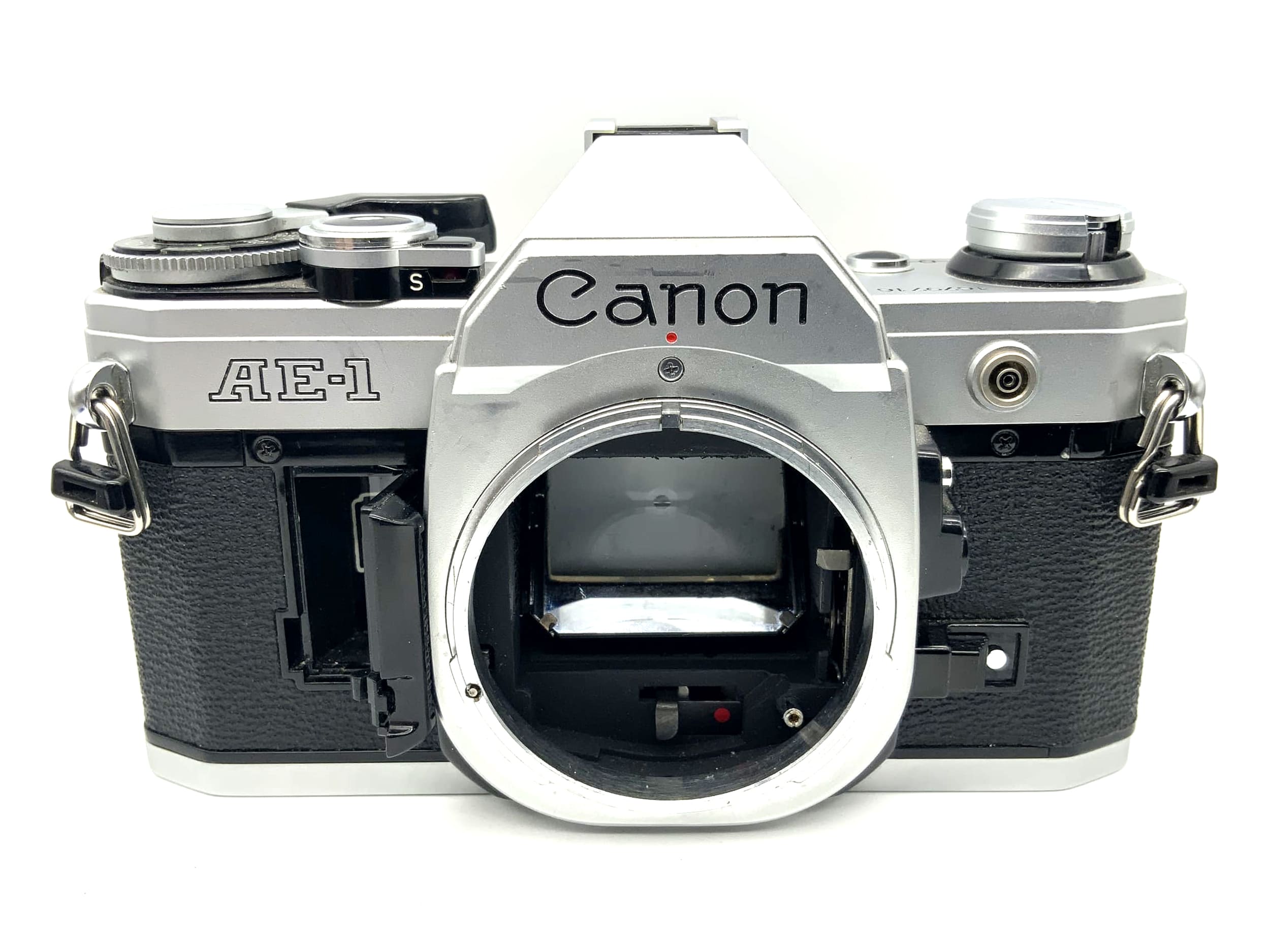 Canon AE-1 35mm Spiegelreflexkamera SLR Body Gehäuse (Canon FD) !Beli defekt!