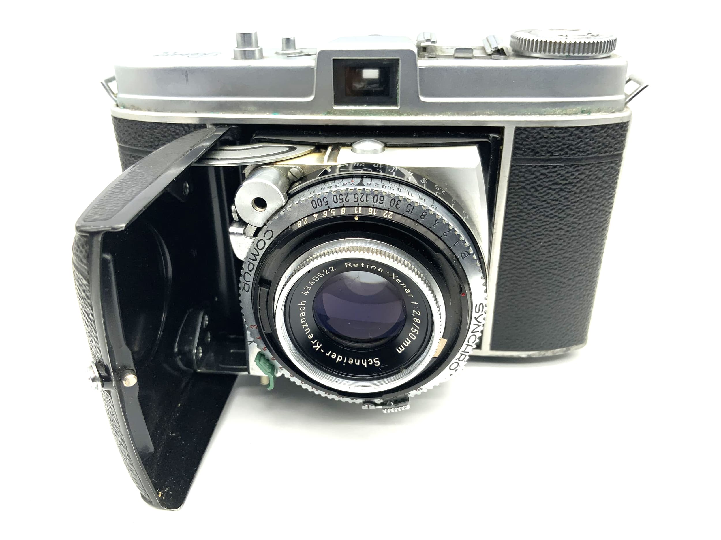 Appareil photo pliant Kodak Retina 1b avec objectif Xenar 1:2.8 50 mm Ib Schneider Kreuznach