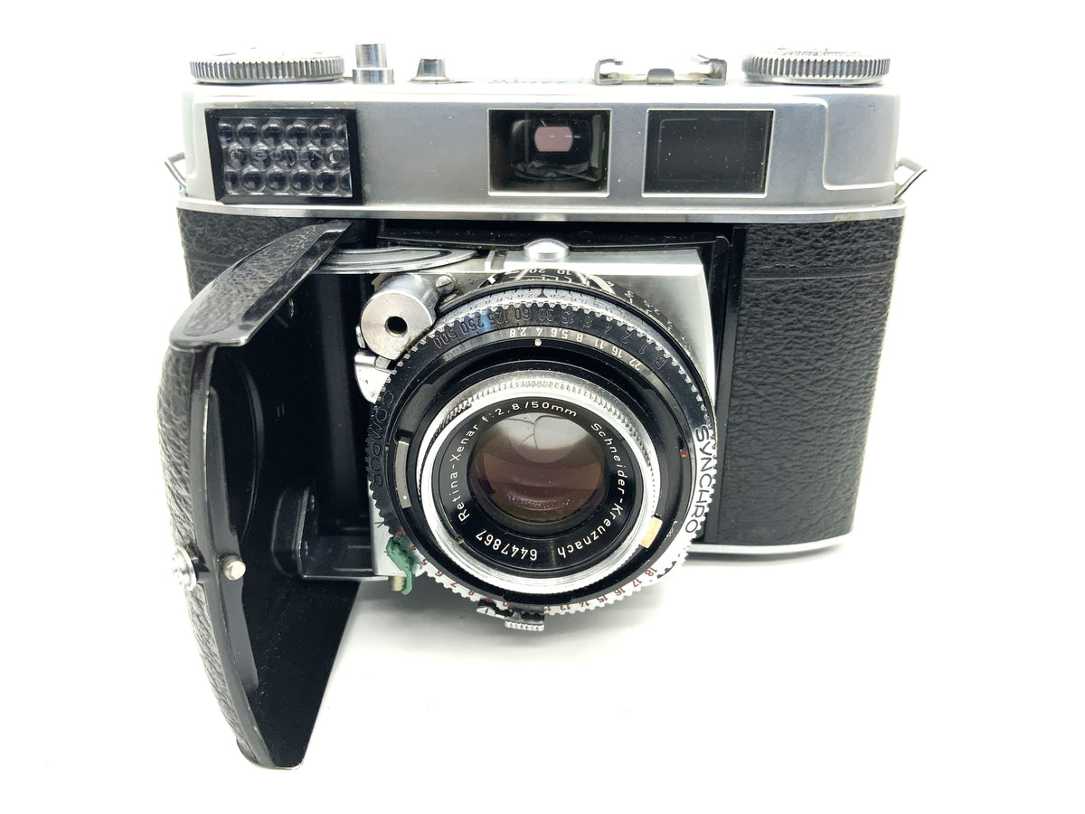 Appareil photo pliant Kodak Retina 1B avec objectif Xenar 1:2.8 50 mm IB Schneider Kreuznach
