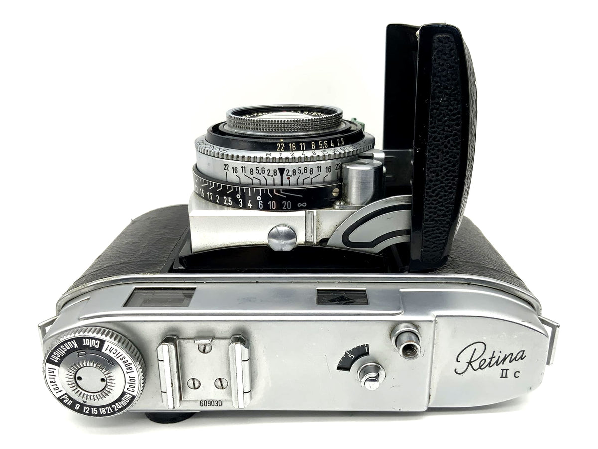 Kodak Retina IIc Klappkamera mit Xenon 1:2.8 50mm red C 2c Rangefinder Big C