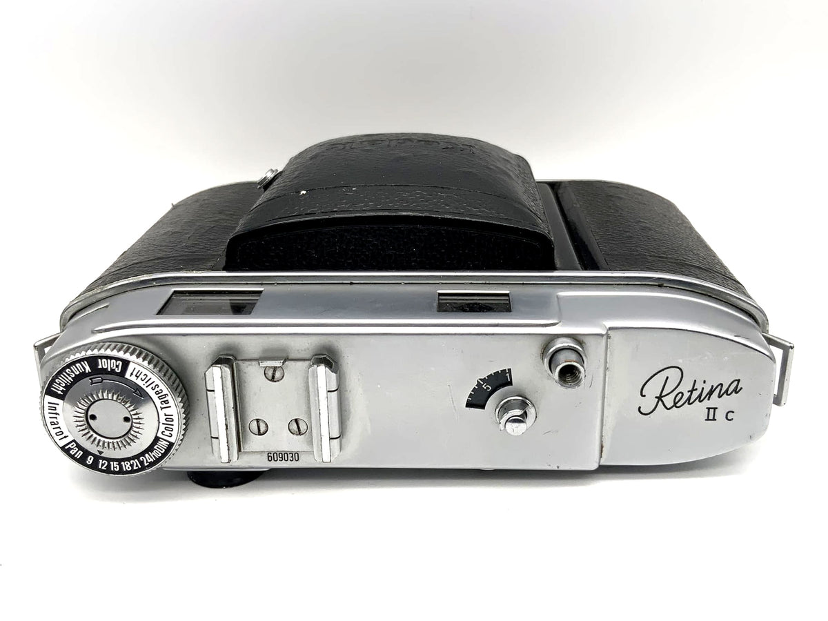 Kodak Retina IIc Klappkamera mit Xenon 1:2.8 50mm red C 2c Rangefinder Big C