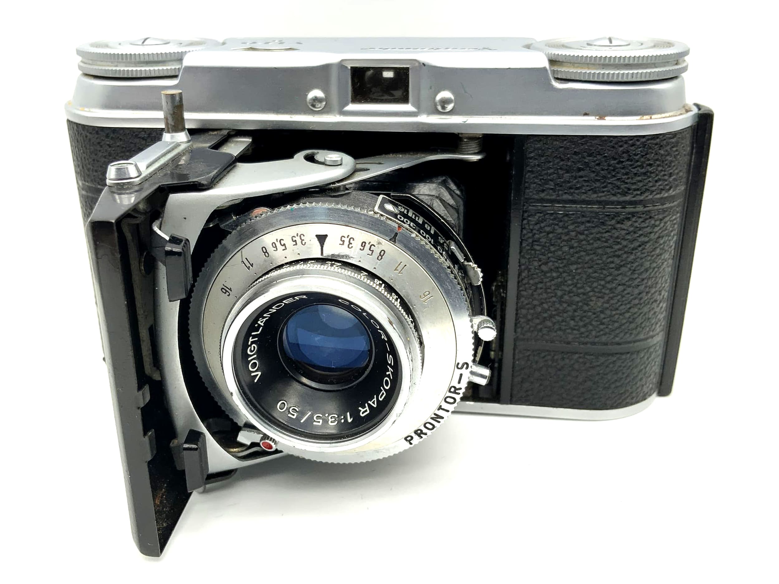 Voigtländer Vito II Klappkamera mit Color Skopar 1:3.5 50mm 2 Prontor-S