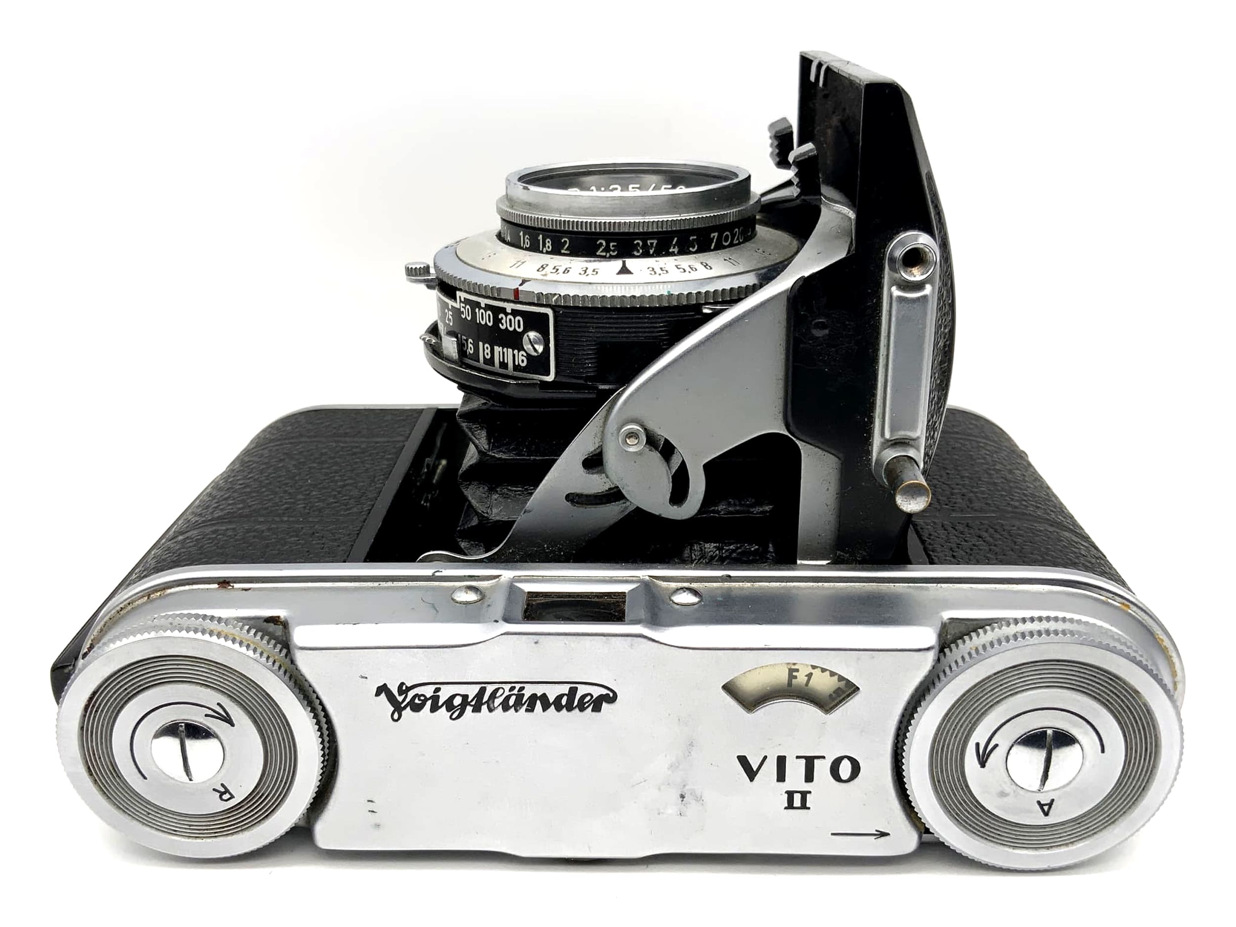 Voigtländer Vito II Klappkamera mit Color Skopar 1:3.5 50mm 2 Prontor-S
