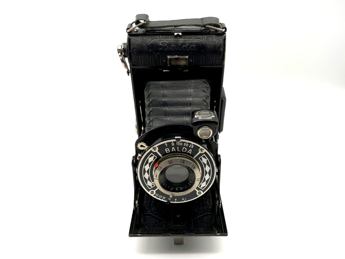 Appareil photo pliant Balda Juwella avec objectif Anastigmat 1:6.3 105 mm 10,5 cm