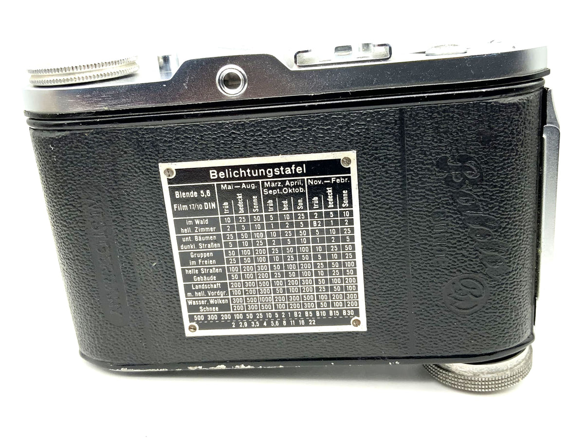 Appareil photo pliant Balda Rigona avec objectif rouge C Pronto Rigonar 1:3.5 50mm