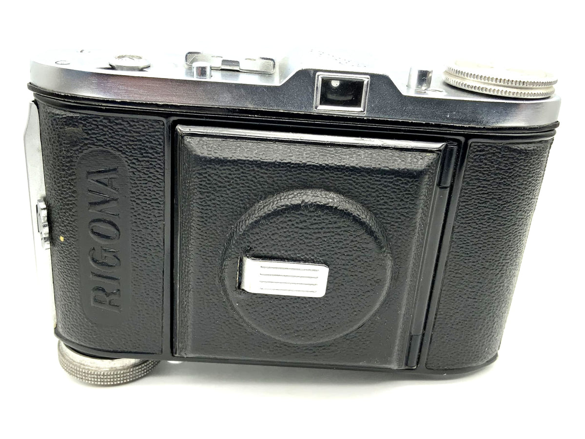 Balda Rigona folding camera with Rigonar 1:3.5 50mm red C Pronto