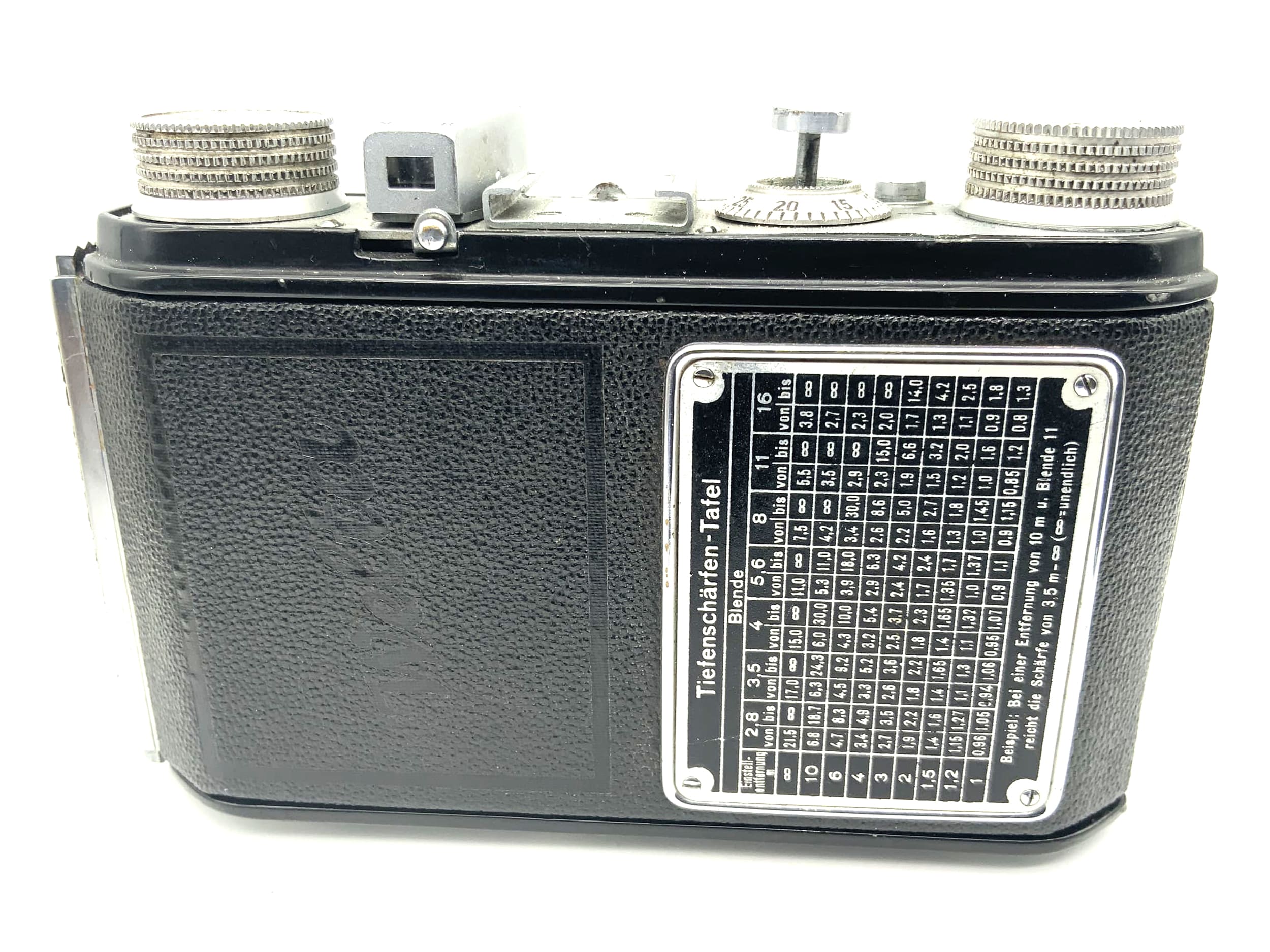 Welta Welti I Klappkamera mit Carl Zeiss Tessar 1:3.5 5cm 50mm red T Cludor