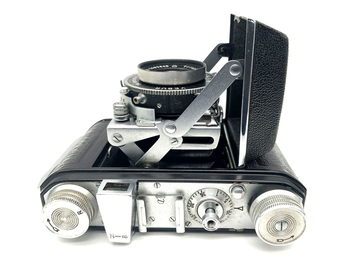 Appareil photo pliant Welta Welti I avec objectif Meyer Optik Trioplan 1:2.9 50 mm rouge V Vebur